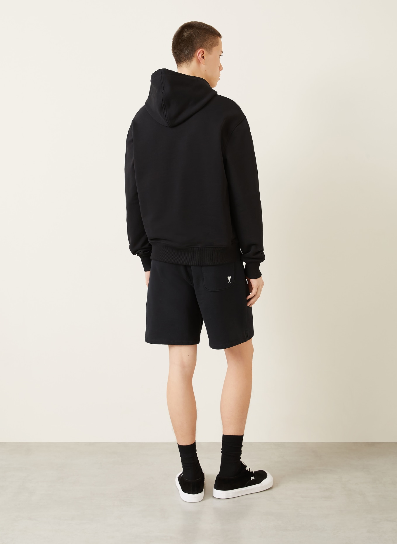 AMI PARIS Sweatshorts: SCHWARZ