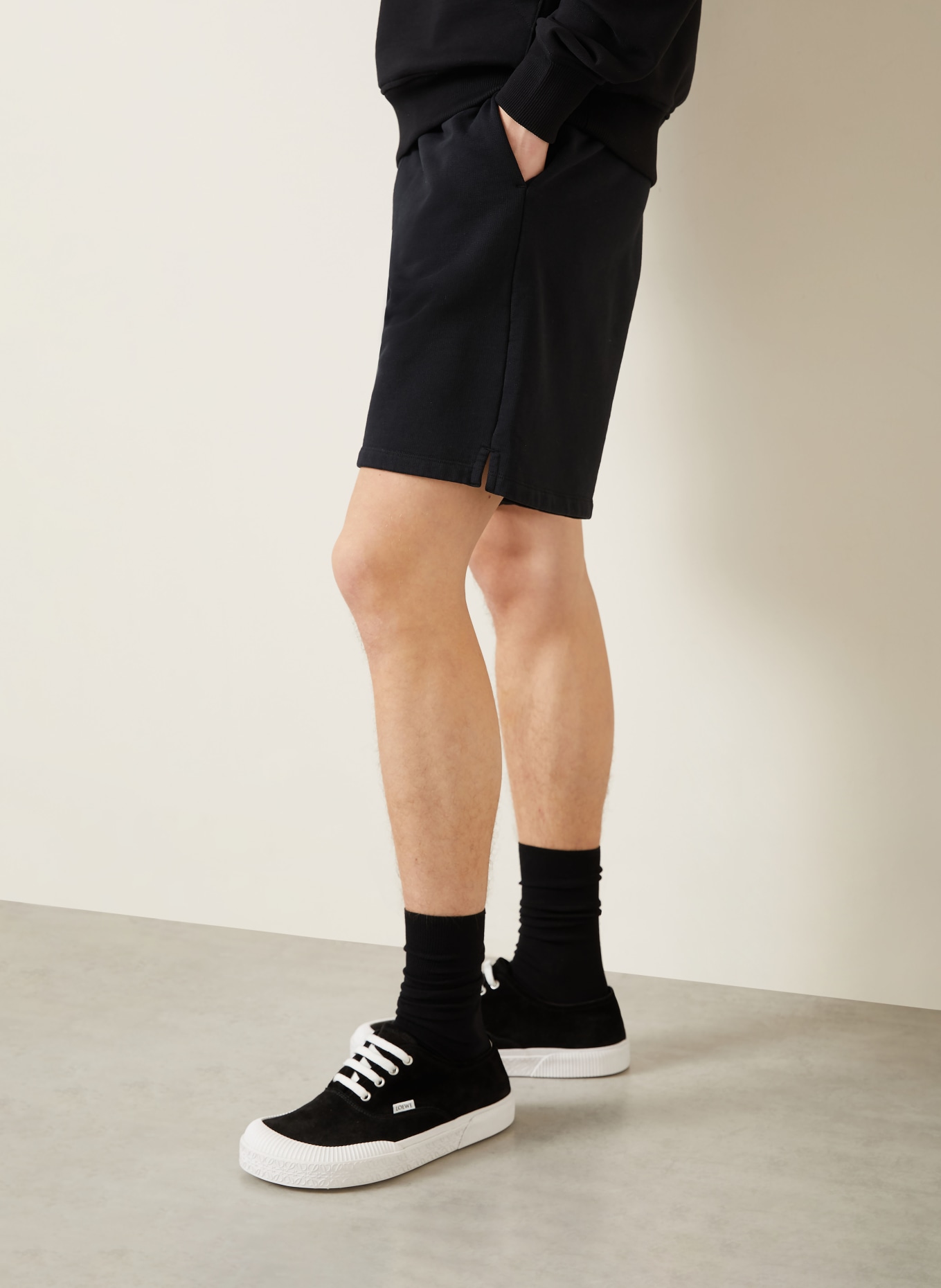 AMI PARIS Sweatshorts: SCHWARZ
