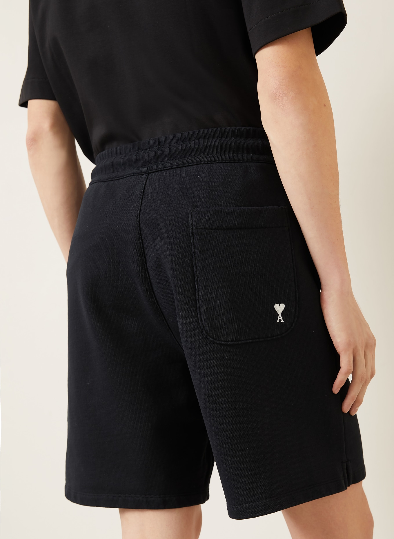 AMI PARIS Sweatshorts: SCHWARZ