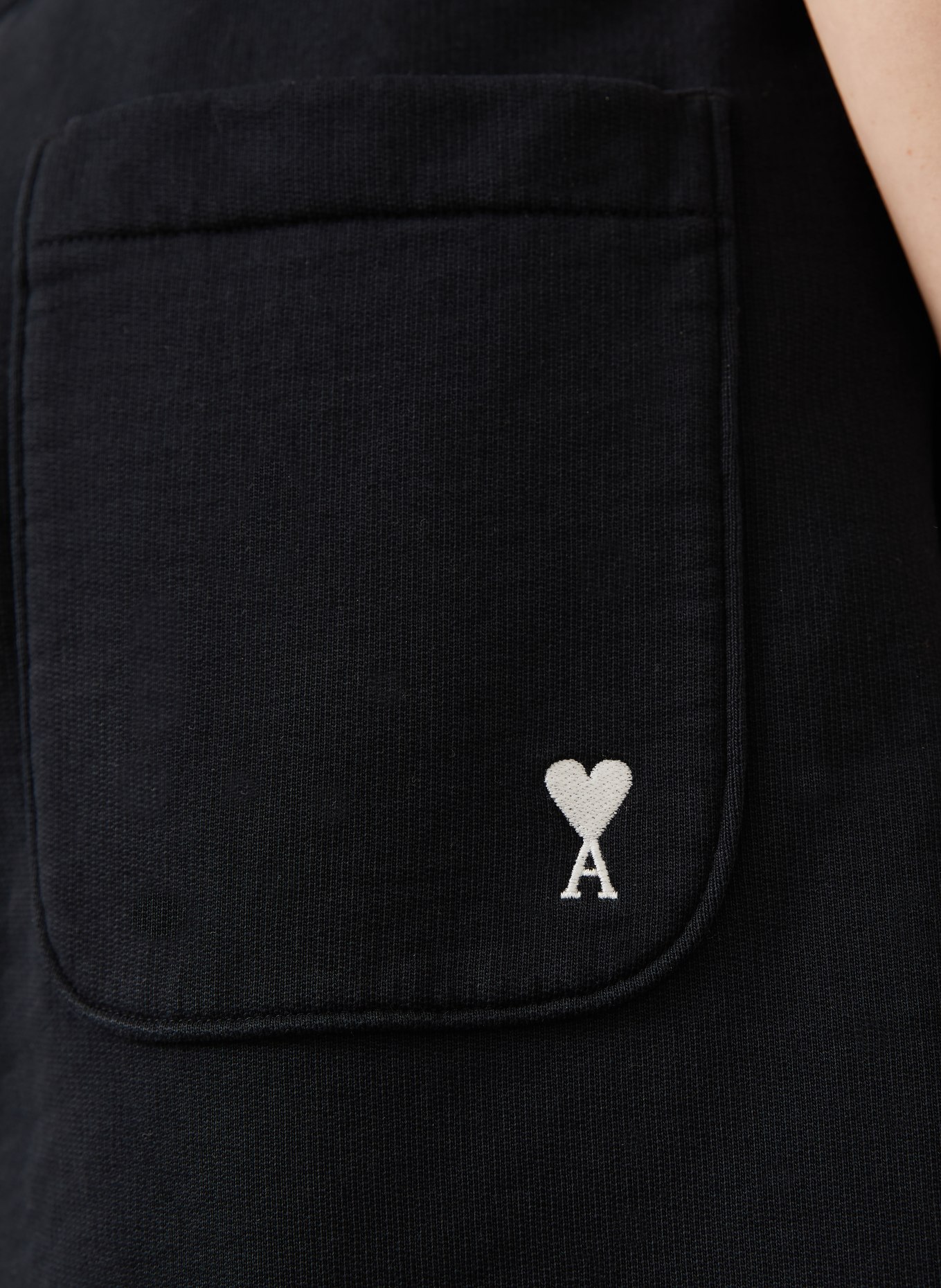 AMI PARIS Sweatshorts: SCHWARZ
