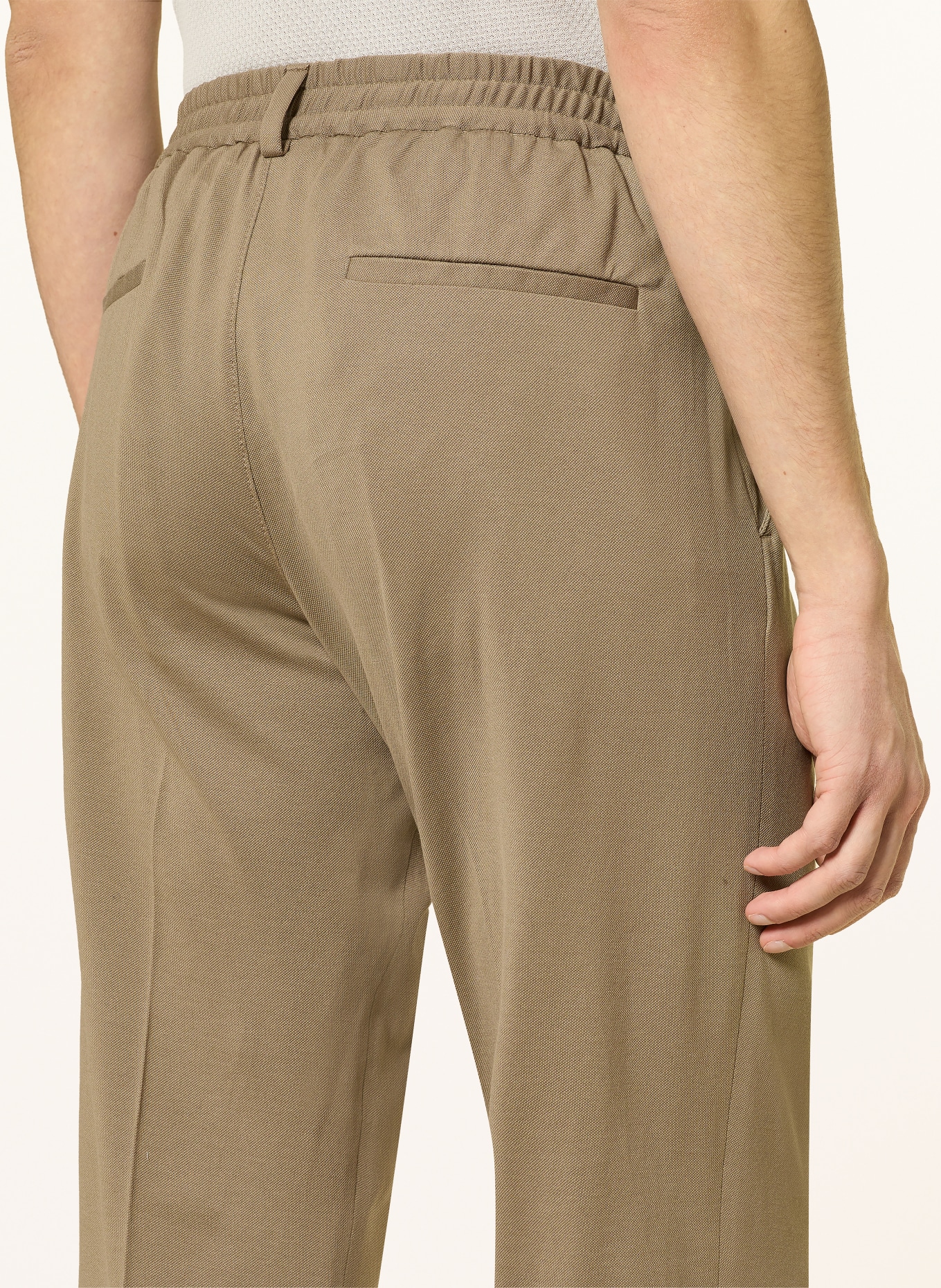 CIRCOLO 1901 Joggingbroek Regular Fit: KAKI