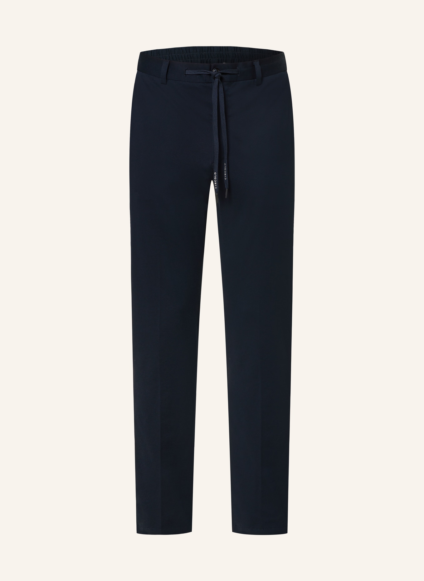 CIRCOLO 1901 Hose im Jogging-Stil Regular Fit: DUNKELBLAU