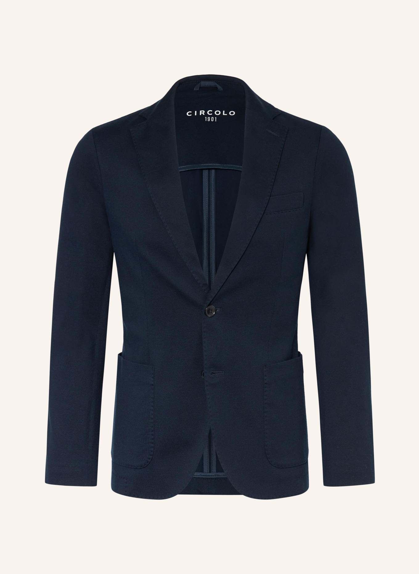 CIRCOLO 1901 Jerseysakko Slim Fit: DUNKELBLAU