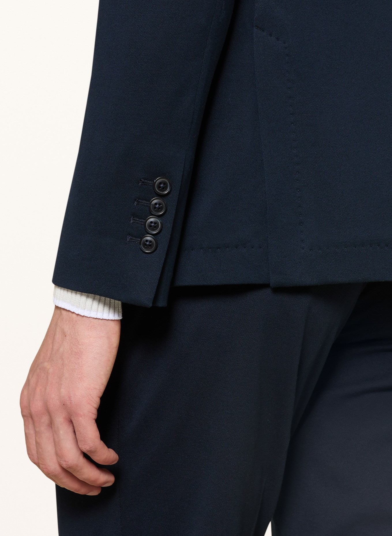 CIRCOLO 1901 Jerseysakko Slim Fit: DUNKELBLAU