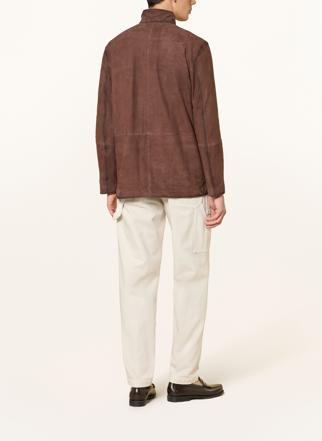 ARMA Lederjacke LEVINSON: BRAUN