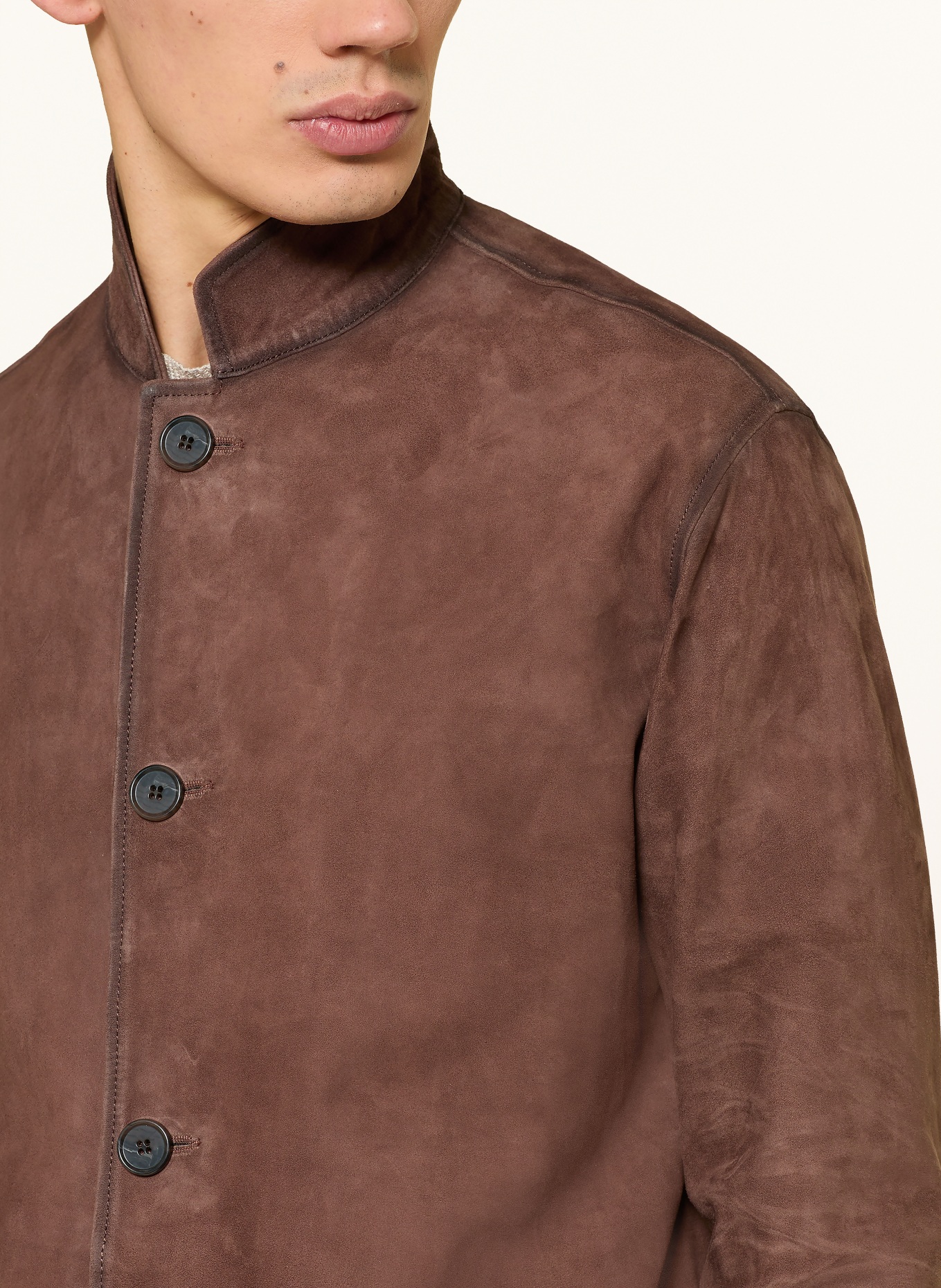 ARMA Lederjacke LEVINSON: BRAUN