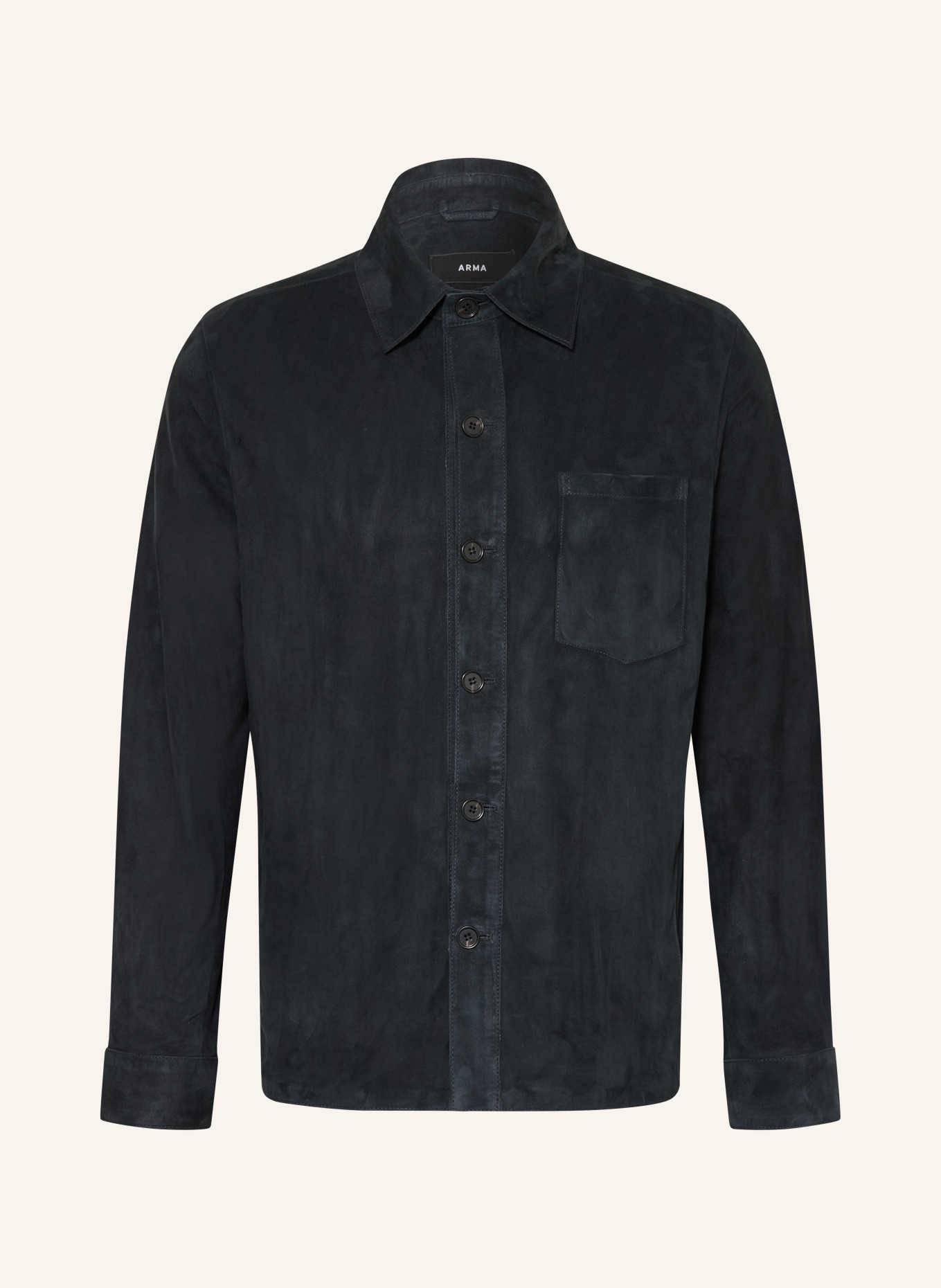 ARMA Kurtka skórzana DINO: GRANATOWY