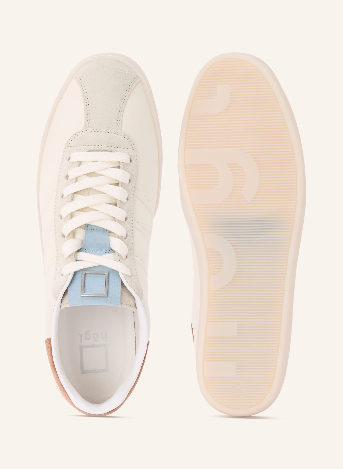 Högl tenisky: REŽNÁ / HNĚDÁ / SVĚTLE ŠEDÁ