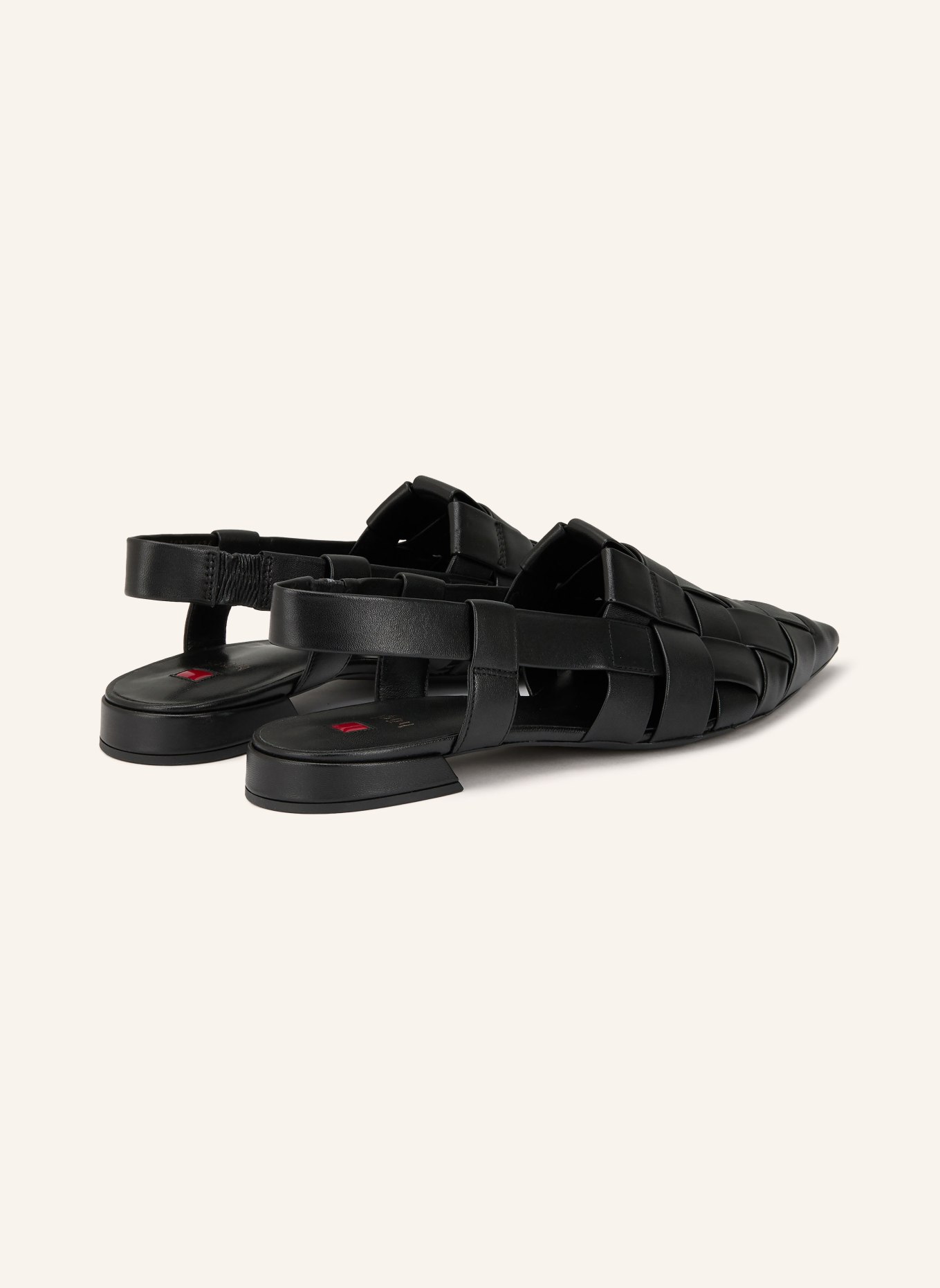 Högl sling ballerinas: BLACK