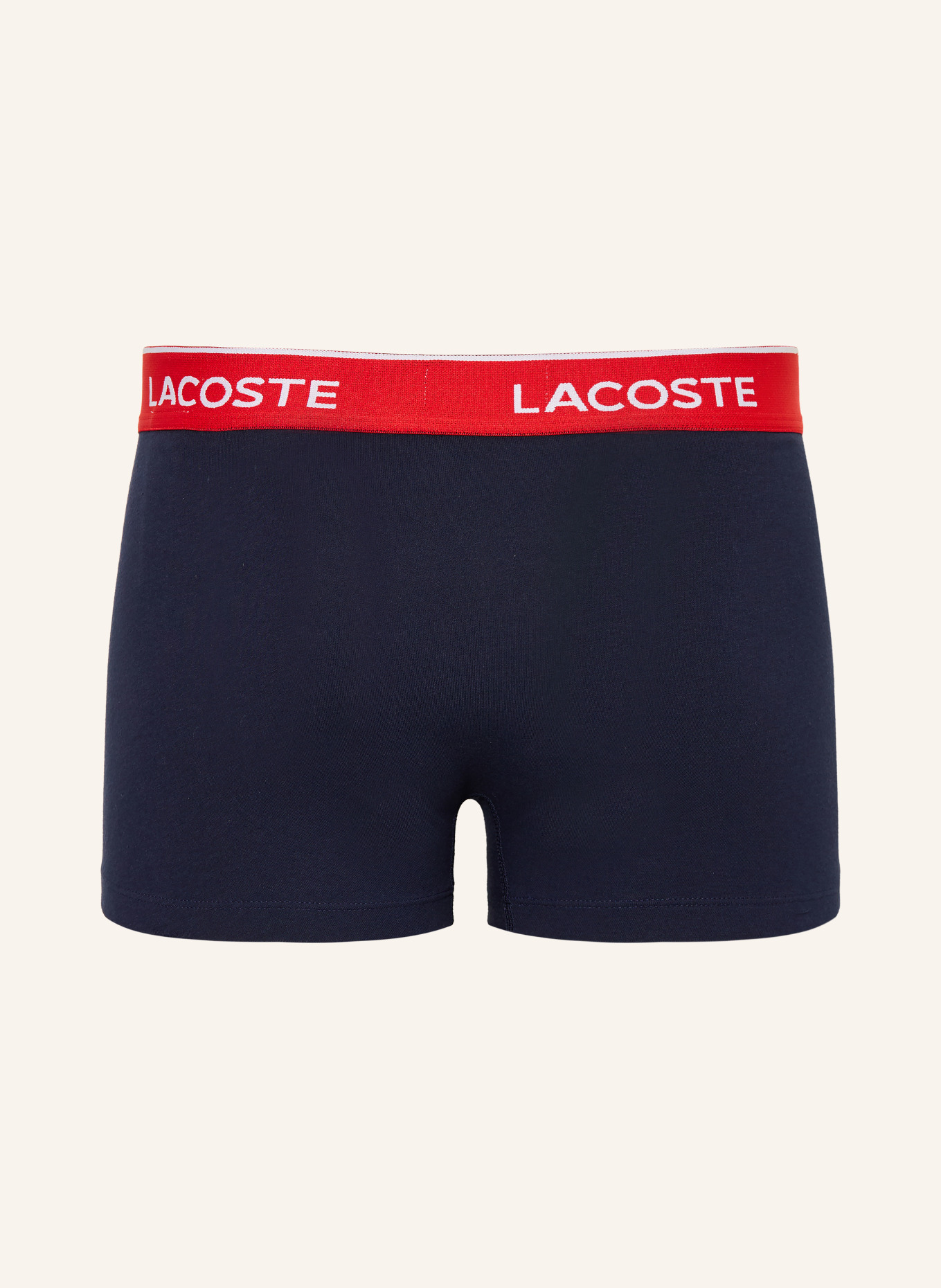 LACOSTE 5-pak bokserek: GRANATOWY / JASNOZIELONY / JASNONIEBIESKI