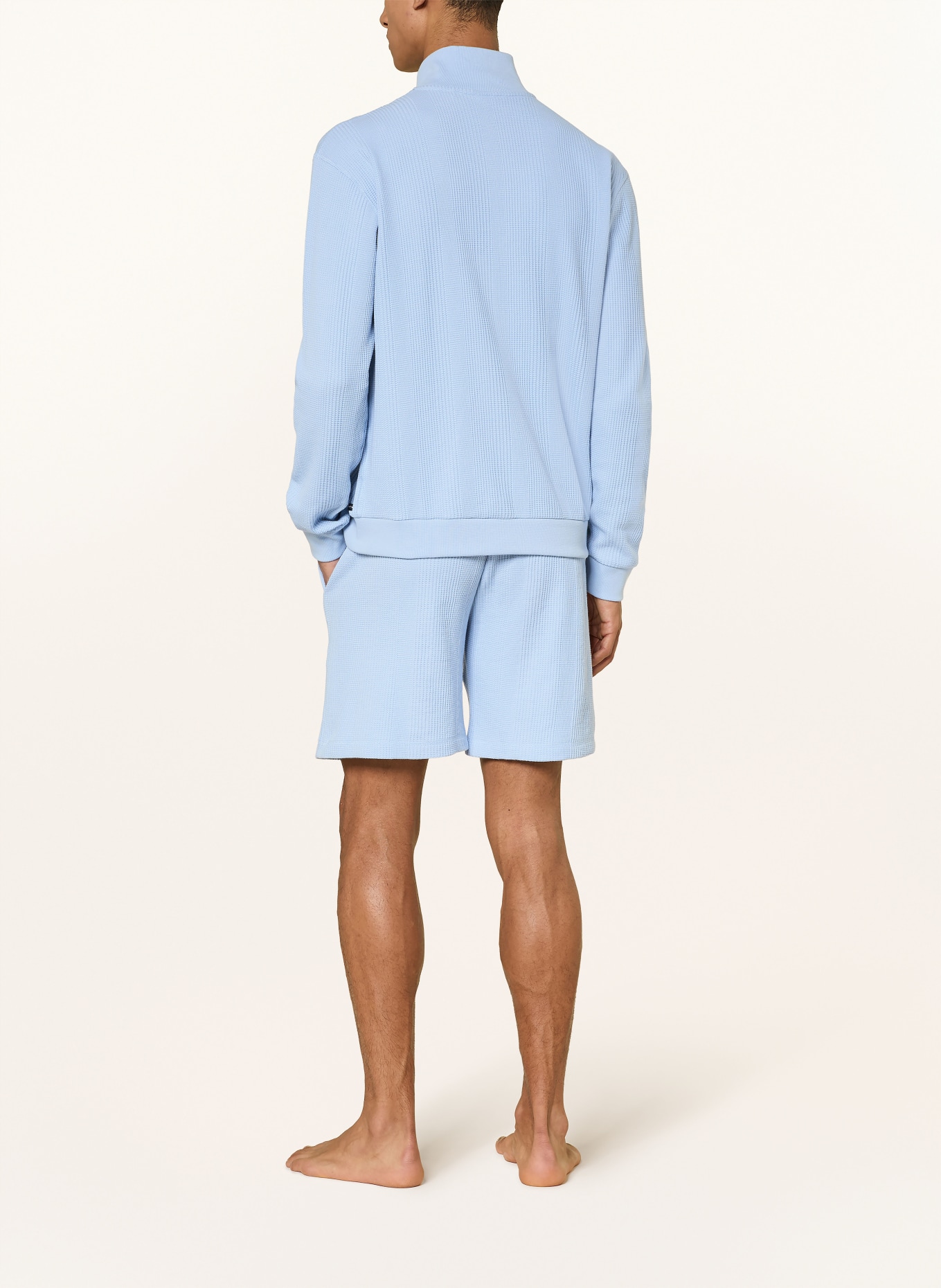 BOSS Lounge-Jacke: HELLBLAU