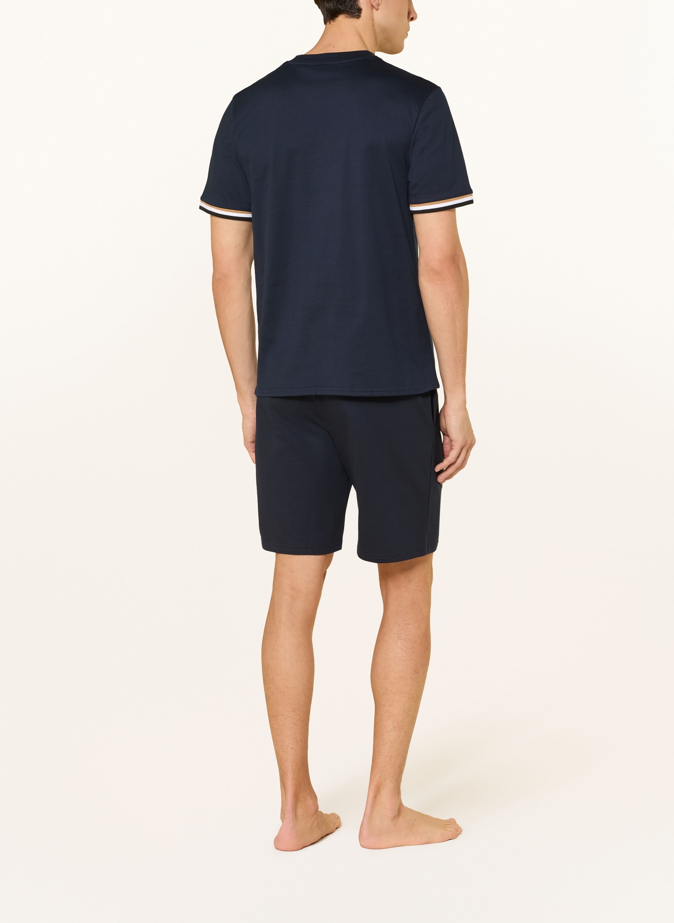 BOSS Lounge-Sweatshorts ICONIC: DUNKELBLAU