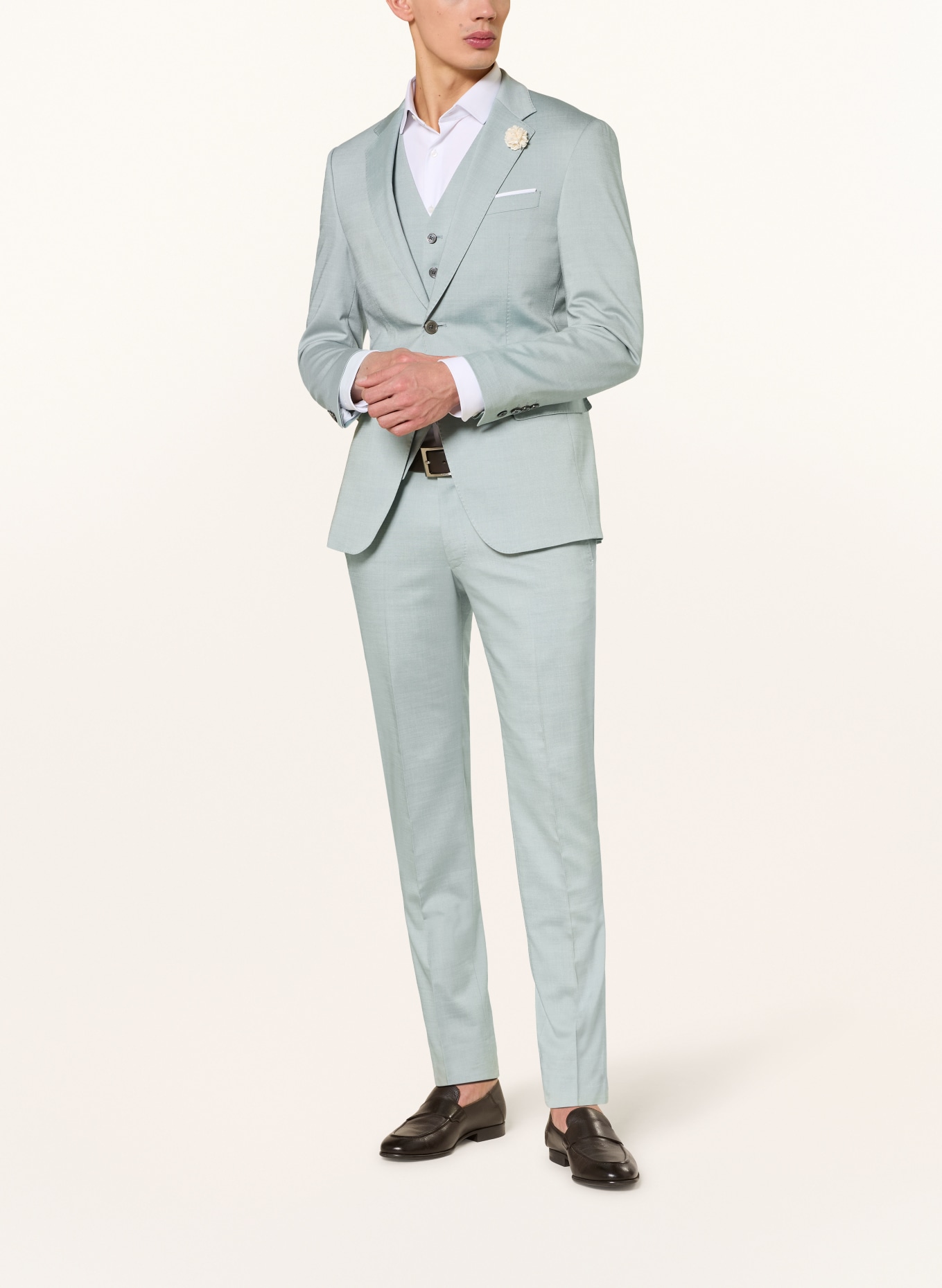 JOOP! HERBY slim fit suit jacket: 357 Open Green 357