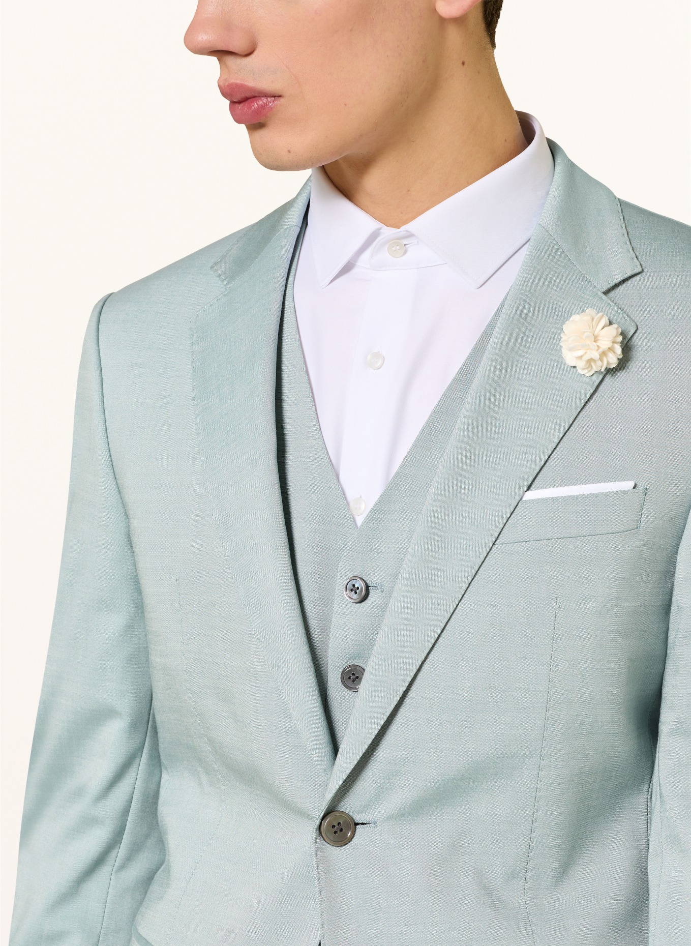 JOOP! HERBY slim fit suit jacket: 357 Open Green 357