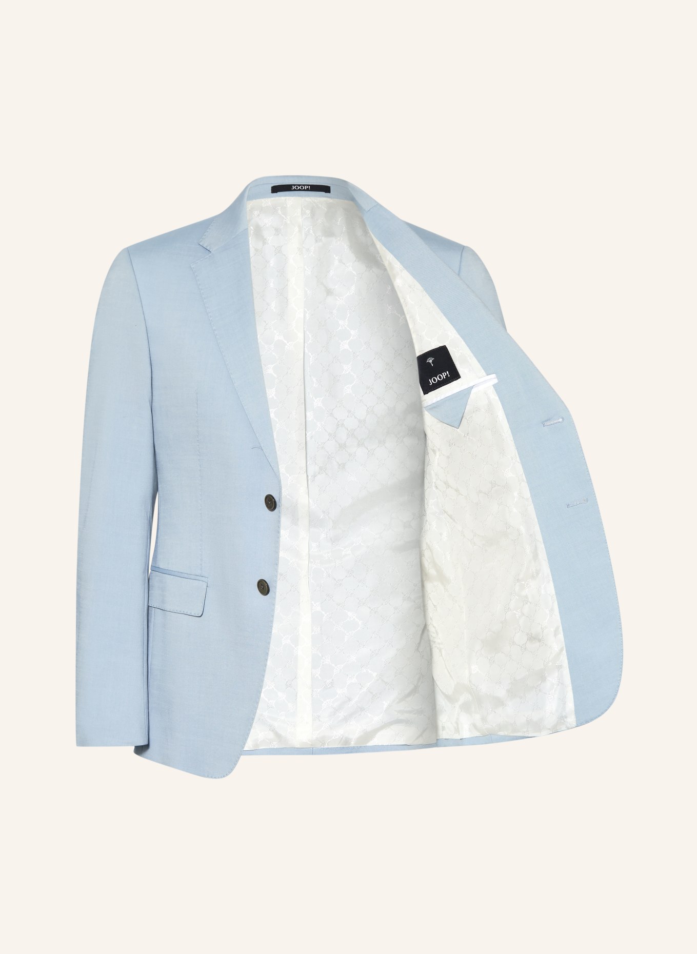 JOOP! Veste de costume HERBY Slim Fit: 454 Lt/Pastel Blue 454