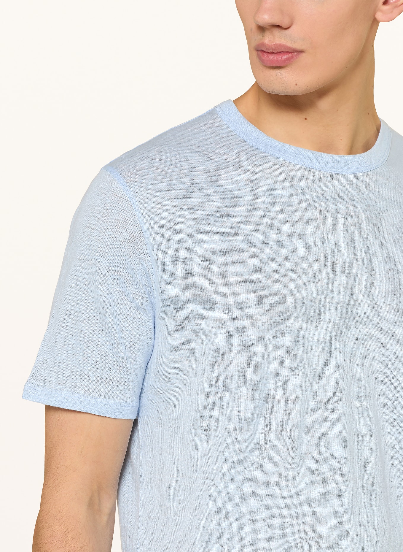 Officine Générale T-shirt BENNY: JASNONIEBIESKI