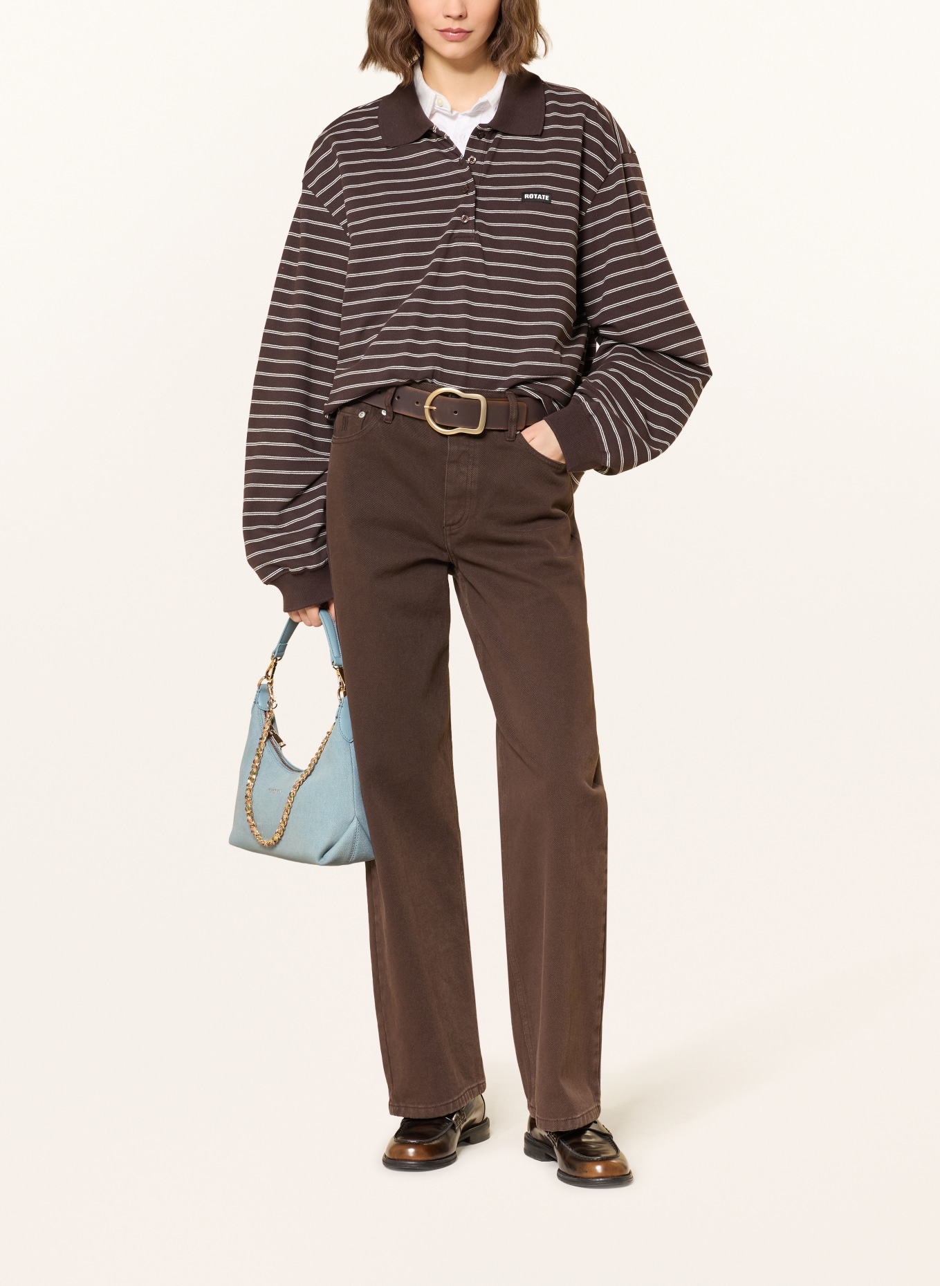 SEIDENFELT HUUVARI shoulder bag: LIGHT BLUE