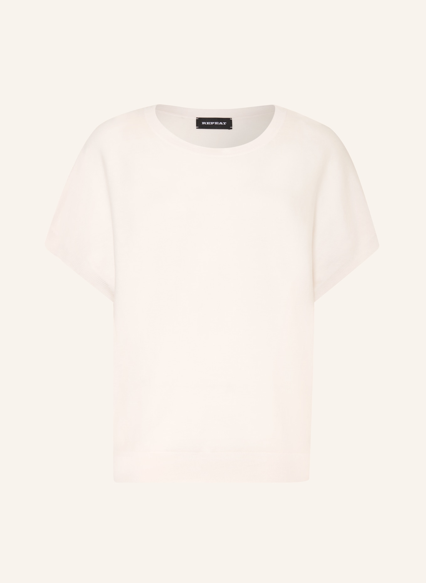 REPEAT pletené tričko: SVĚTLE RŮŽOVÁ