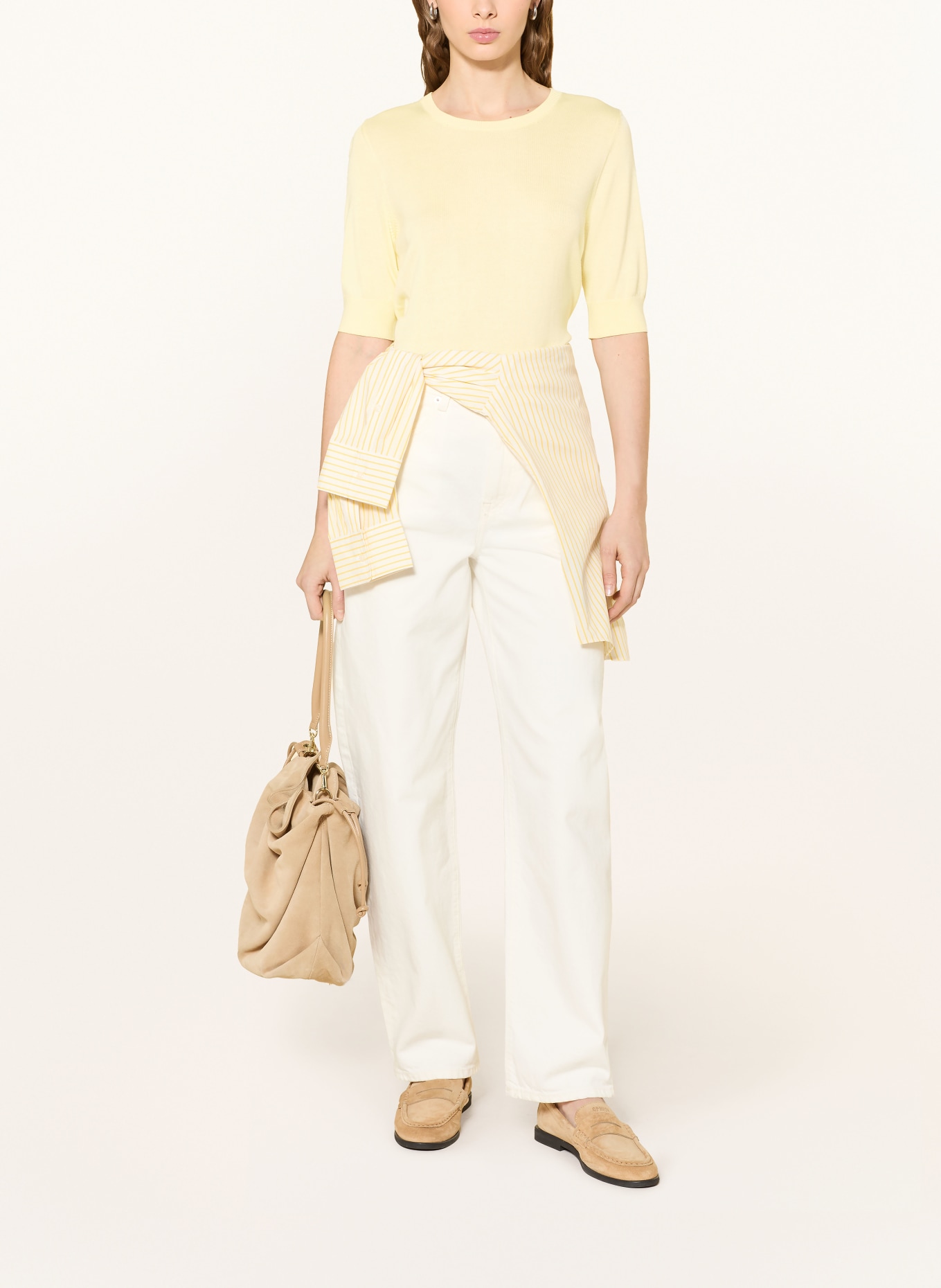 REPEAT Strickshirt: GELB