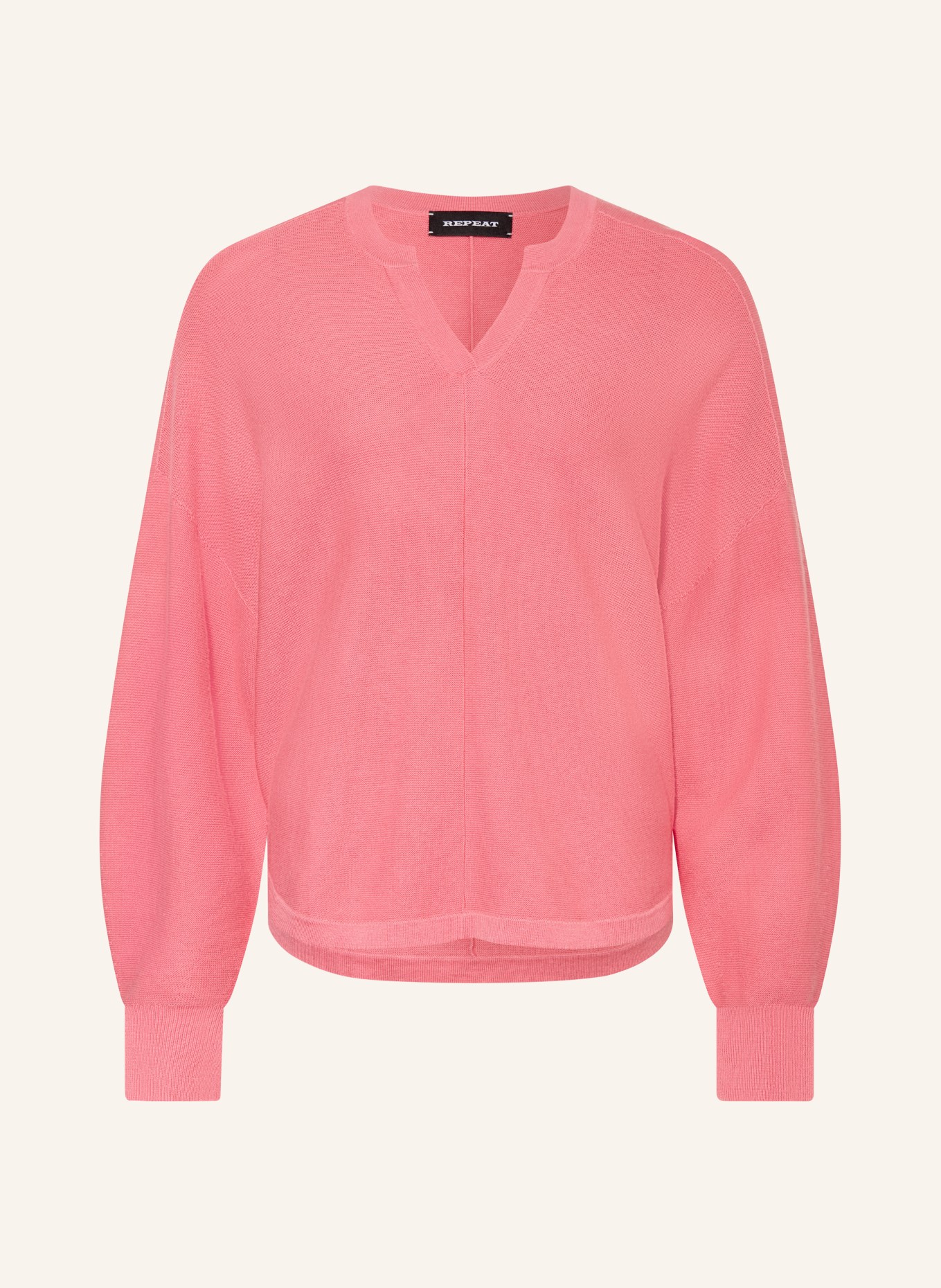 REPEAT Oversized svetr: RŮŽOVÁ