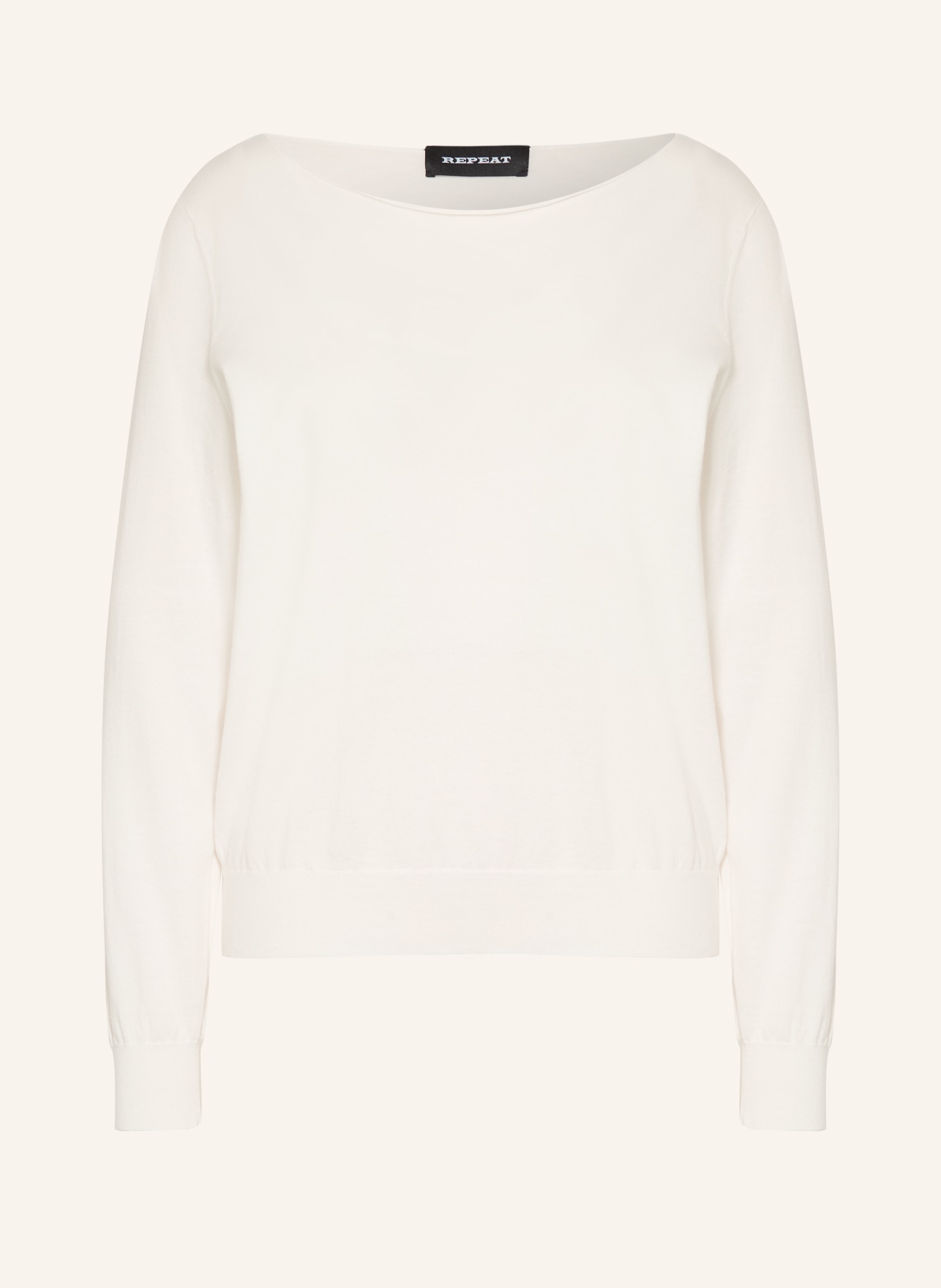 REPEAT svetr: BÍLÁ