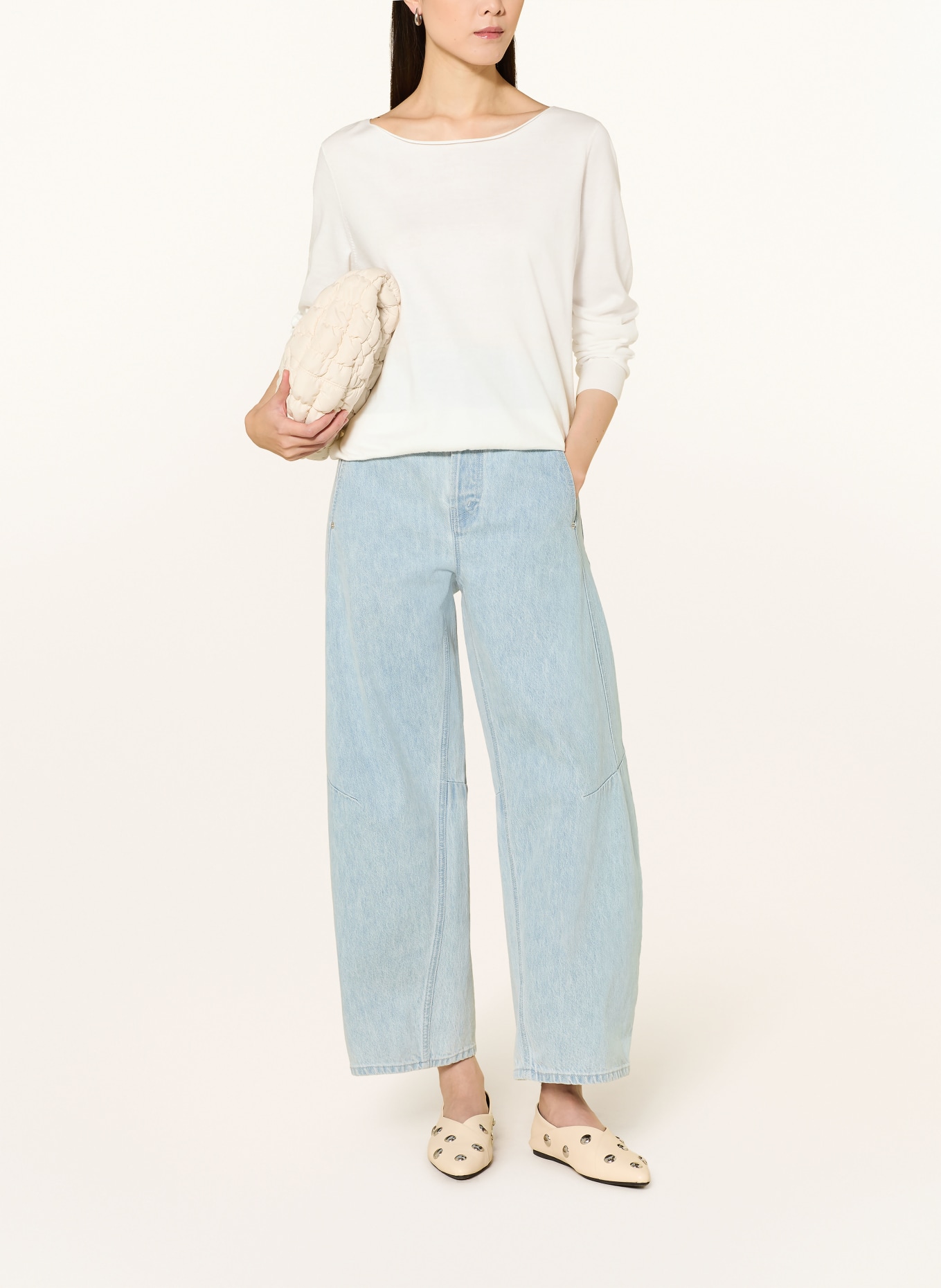 REPEAT svetr: BÍLÁ