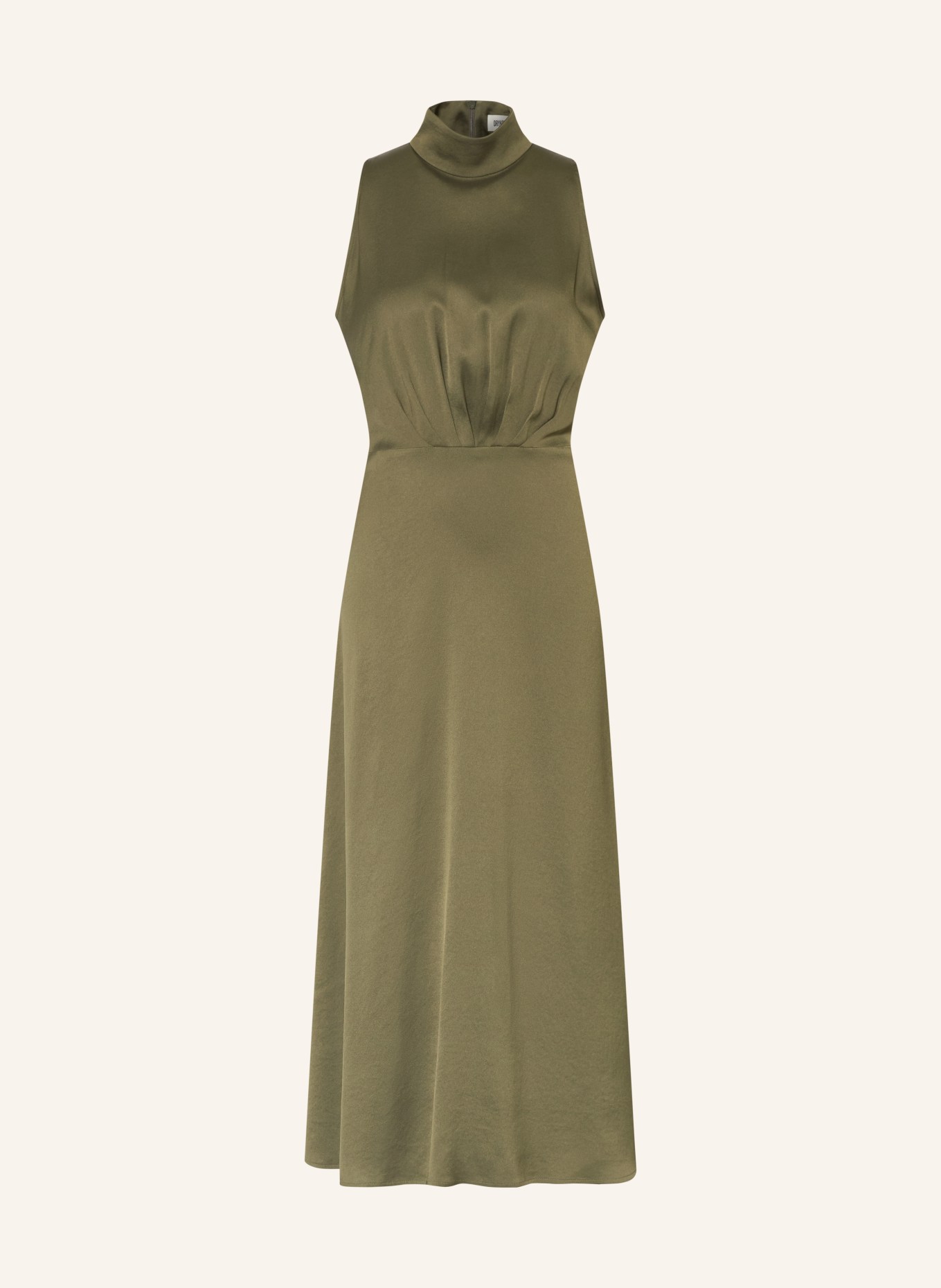 DRYKORN Satinkleid AMABEL: OLIV