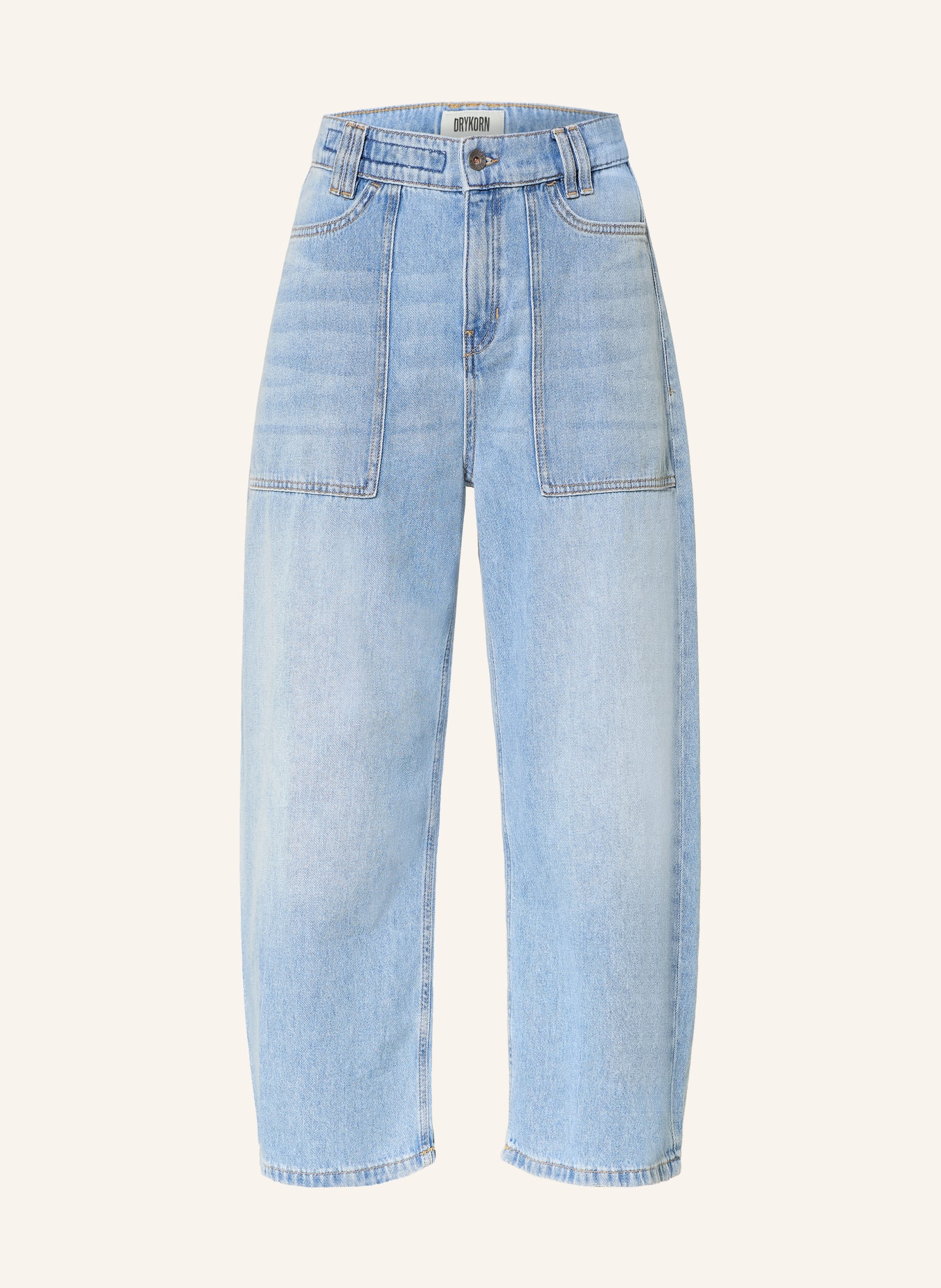 DRYKORN Cropped jeans DERIVE: 3700 blau