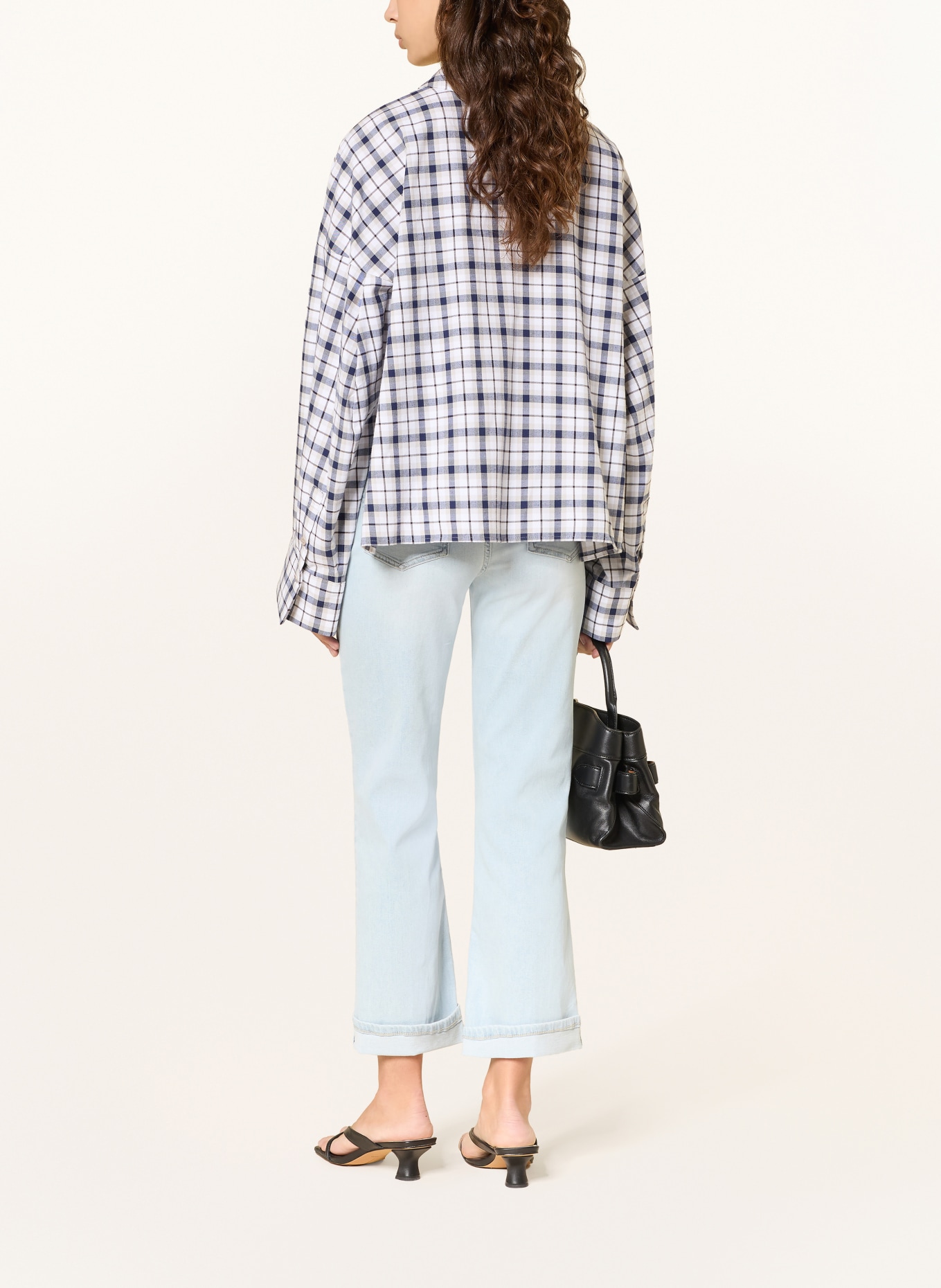 DRYKORN Bootcut Jeans DULY: 3600 blau