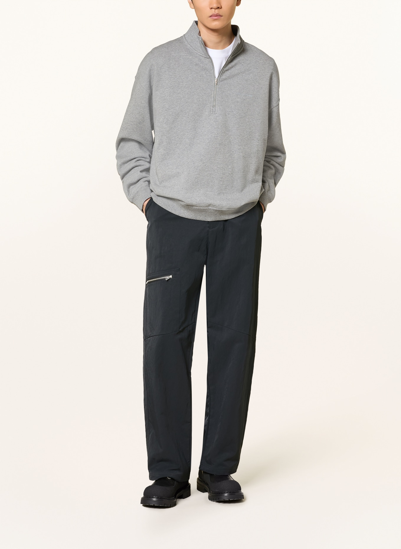 CANADA GOOSE Sweat-Troyer ROVE: GRAU