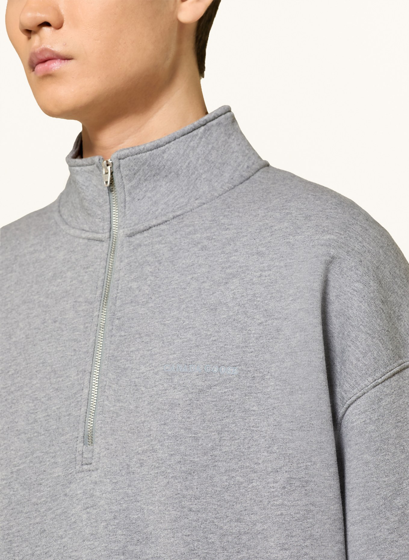 CANADA GOOSE Sweat-Troyer ROVE: GRAU