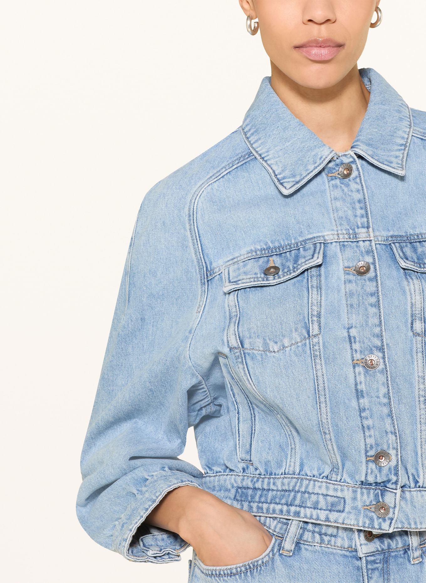 DRYKORN MARWICK denim jacket: 3700 blau