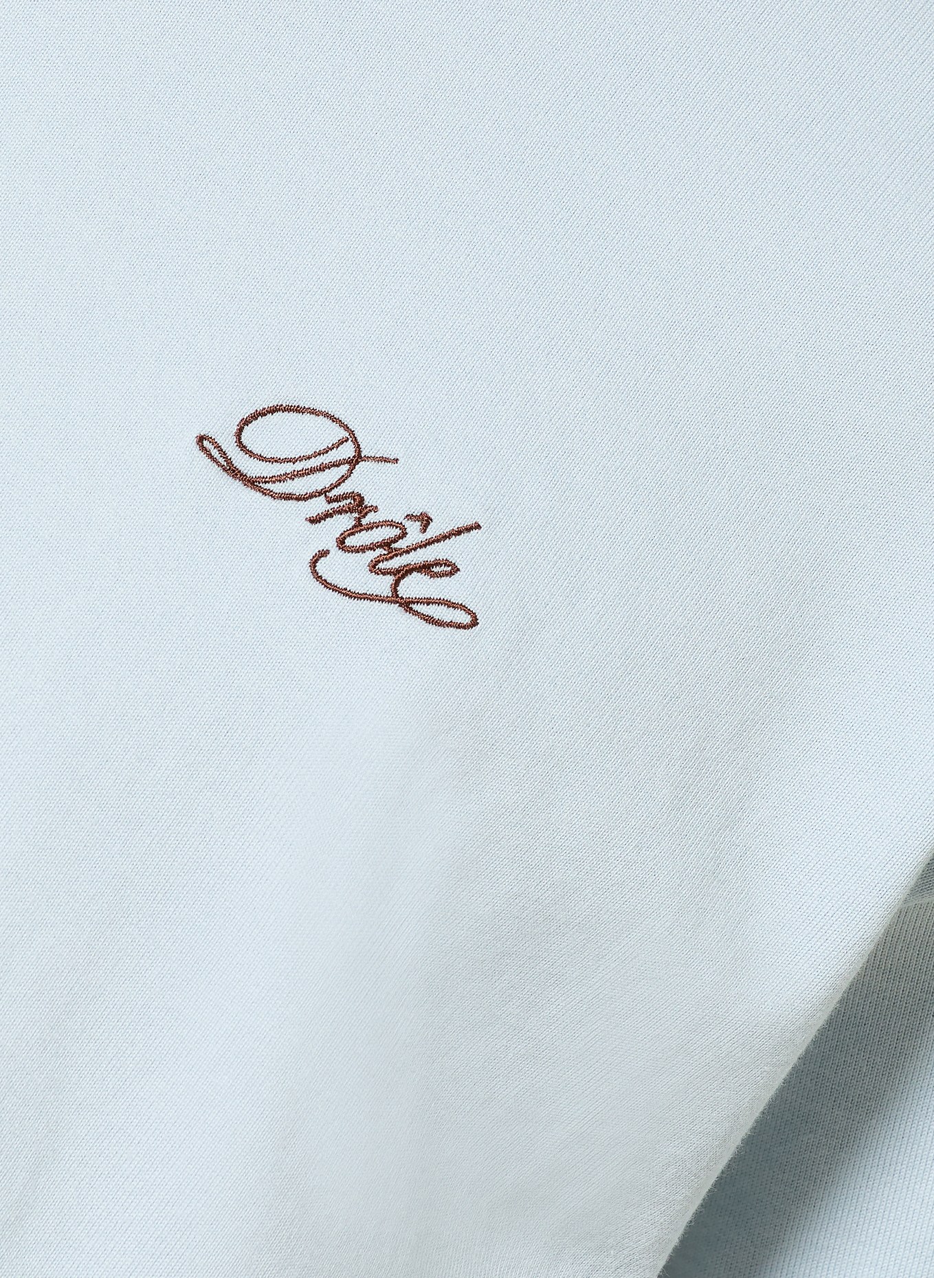 DRÔLE DE MONSIEUR T-Shirt DRÔLE BELISSIMA: HELLBLAU / DUNKELBRAUN