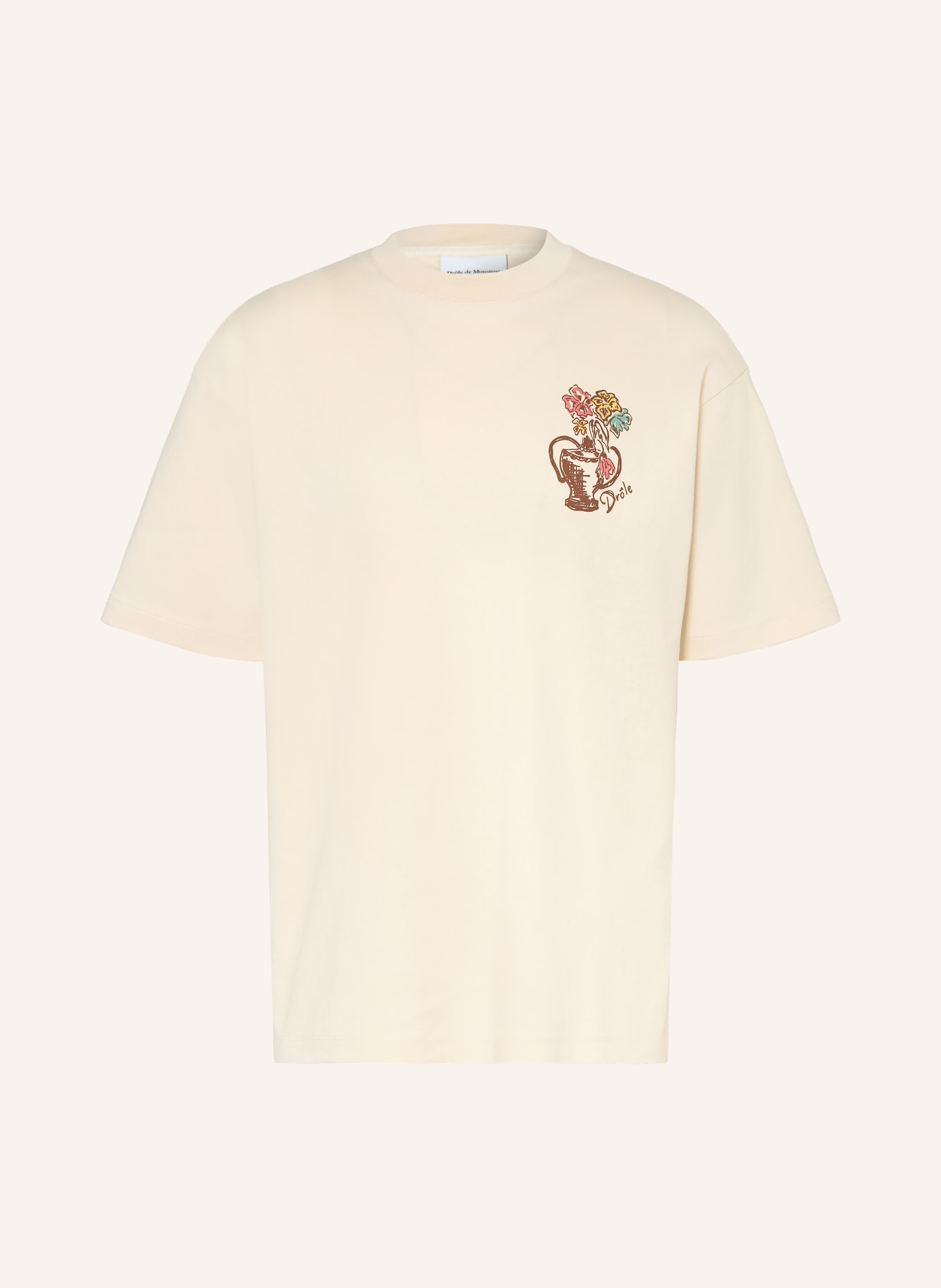DRÔLE DE MONSIEUR T-Shirt VASE HAVANA: BEIGE