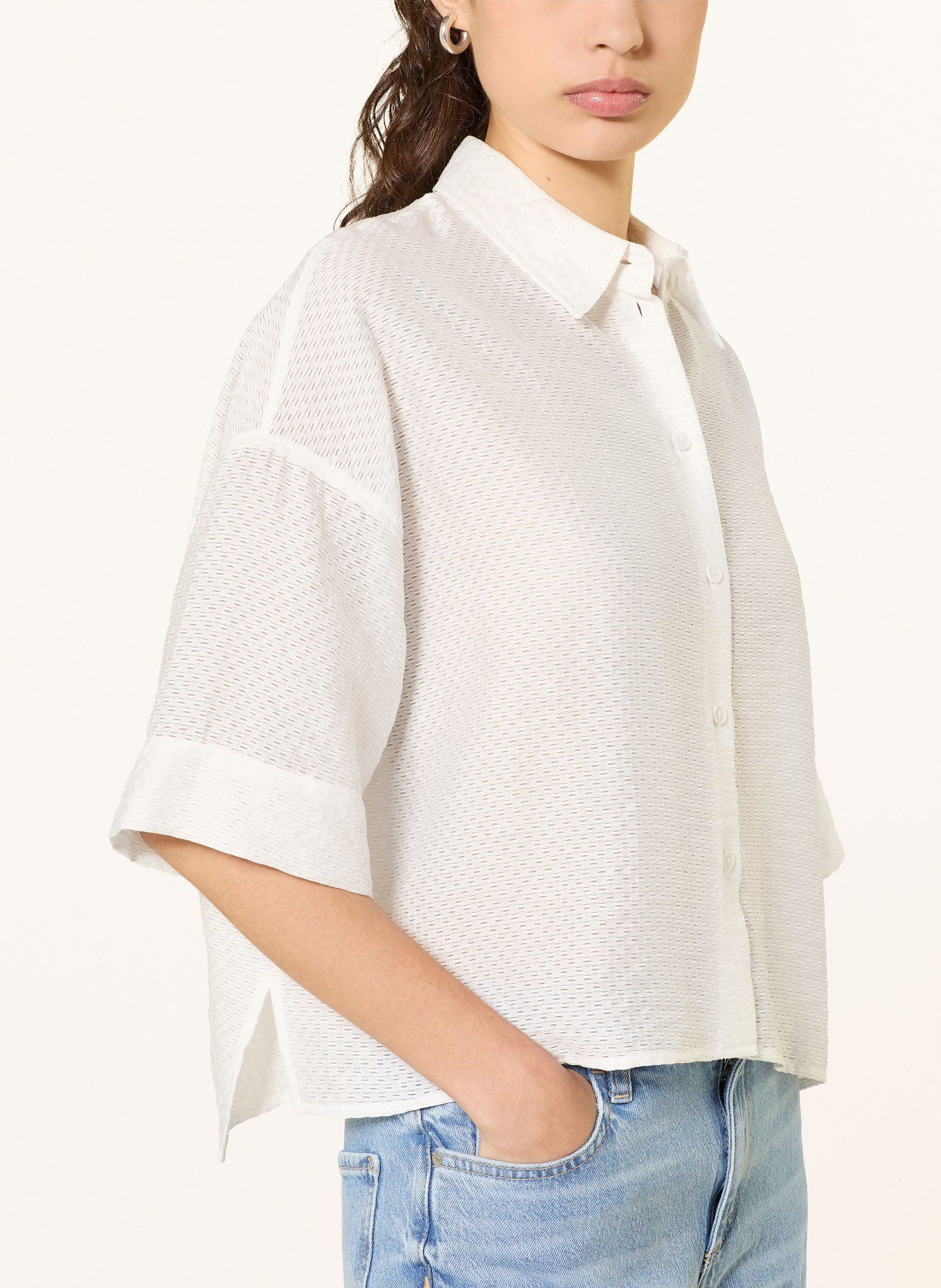 DRYKORN YARIKA shirt blouse: WHITE