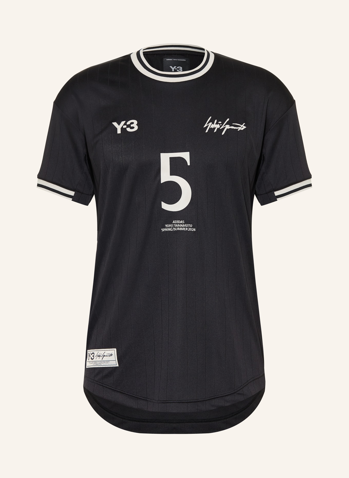 Y-3 T-Shirt JUDE BELLINGHAM: SCHWARZ / WEISS