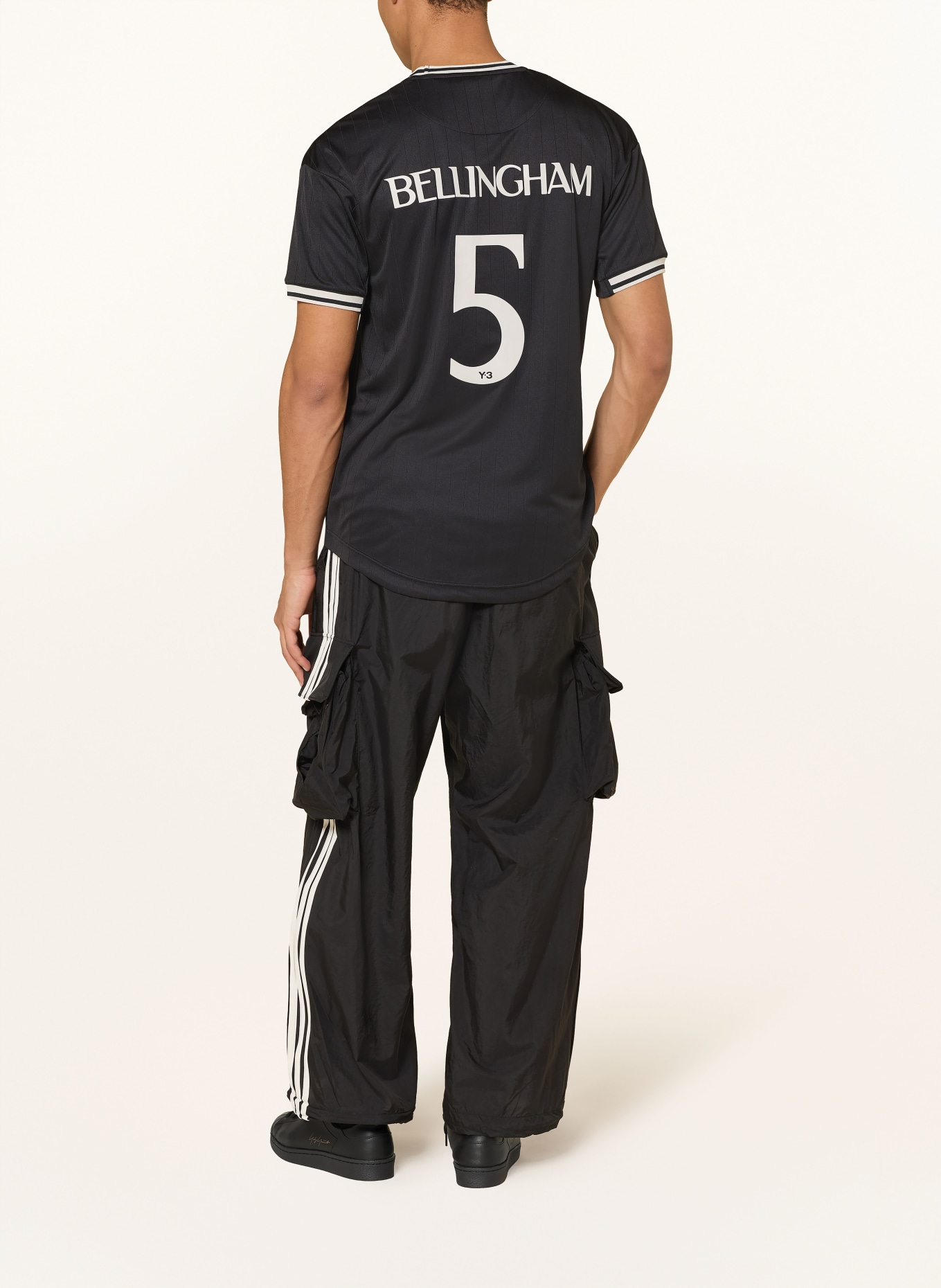 Y-3 T-Shirt JUDE BELLINGHAM: SCHWARZ / WEISS