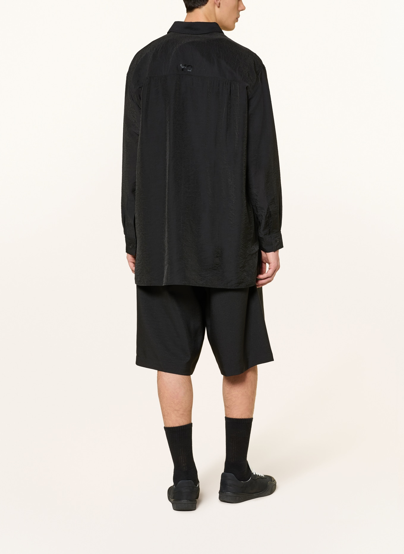 Y-3 Košile Comfort Fit: ČERNÁ