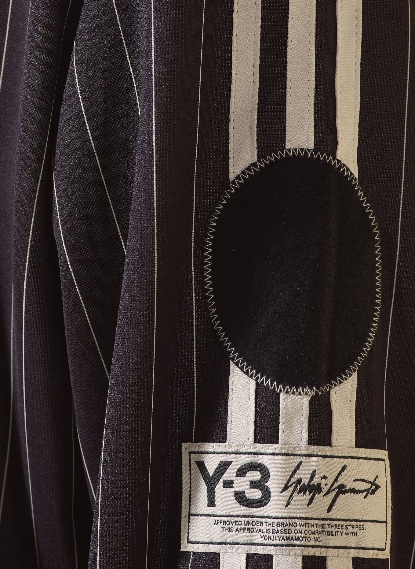 Y-3 Long-sleeved shirt ZINEDINE ZIDANE: BLACK / WHITE