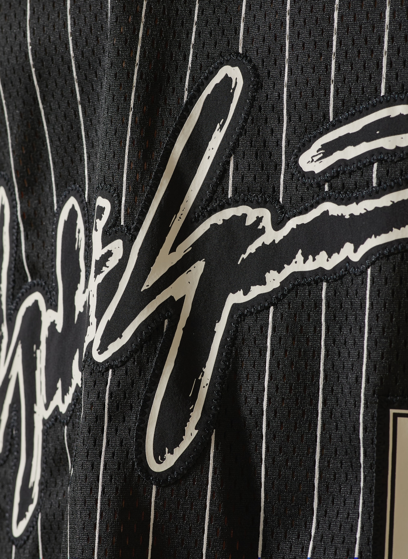 Y-3 ANTHONY EDWARDS mesh tank top: BLACK / LIGHT GRAY