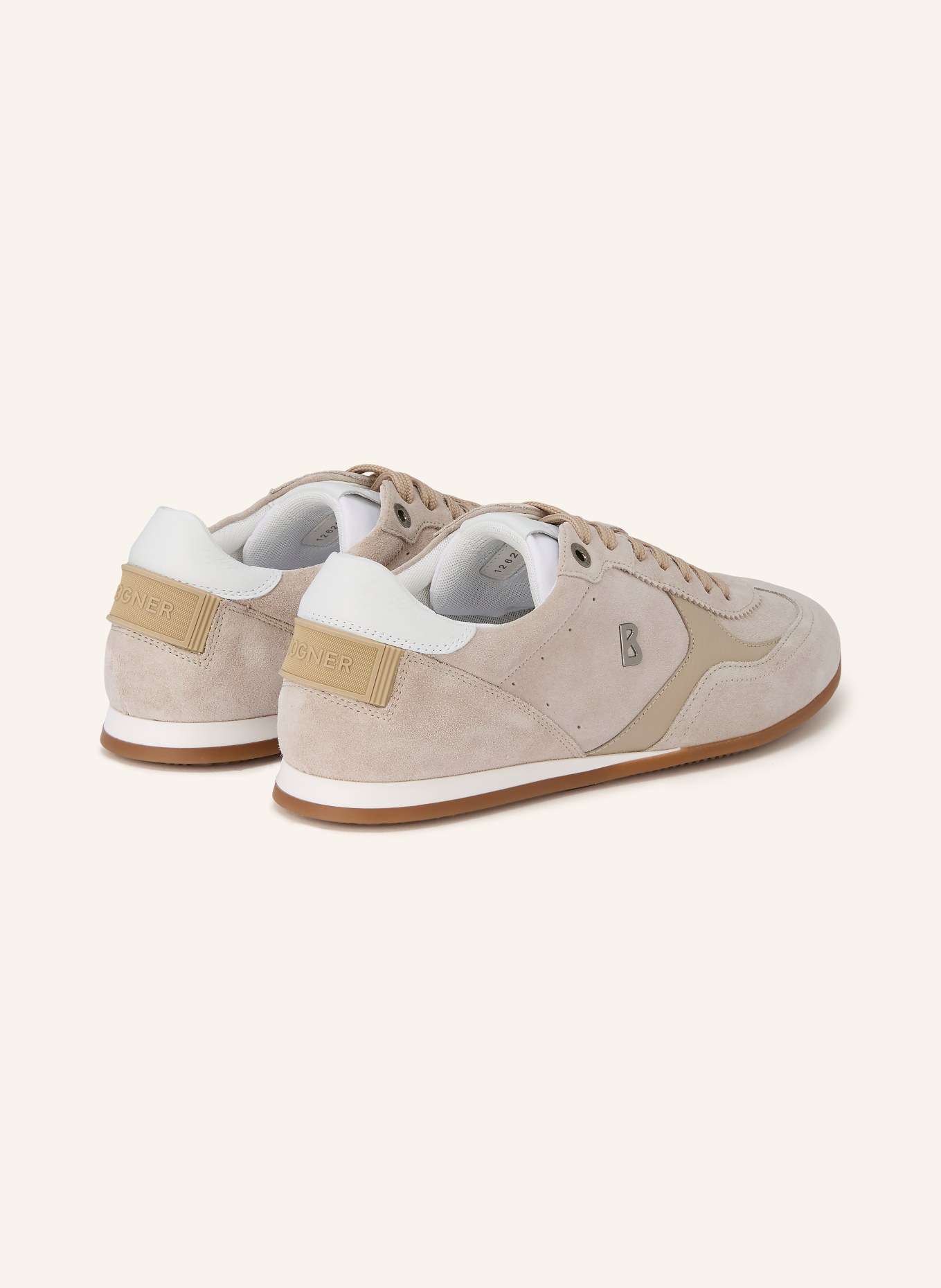 BOGNER MONZA 2 sneaker: BEIGE / WHITE