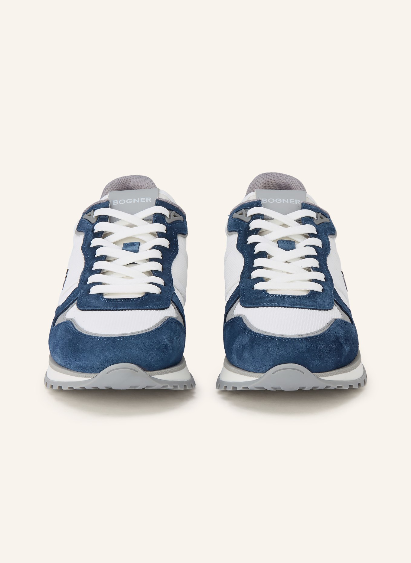 BOGNER NEWPORT sneaker: BLUE / GRAY / WHITE