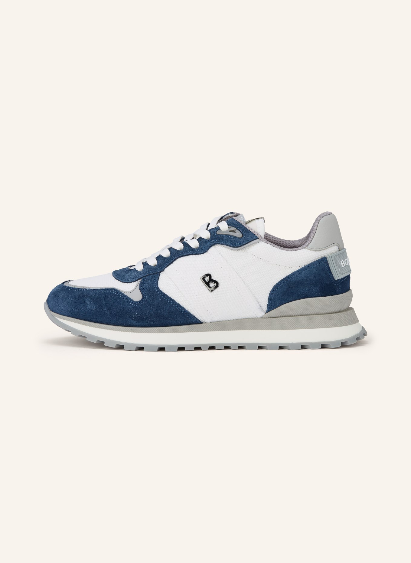 BOGNER NEWPORT sneaker: BLUE / GRAY / WHITE