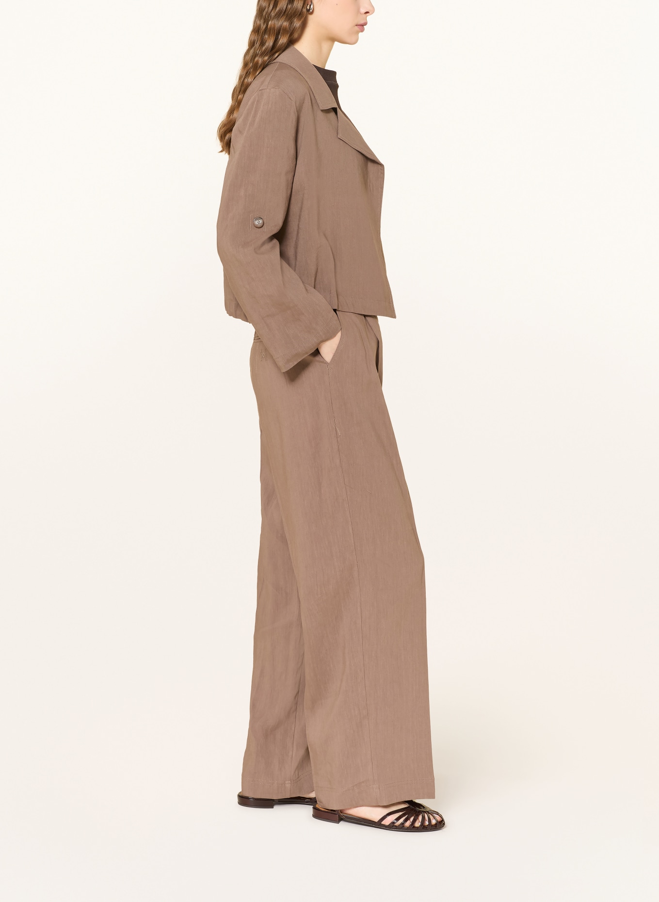 MARELLA marlene pants: BROWN