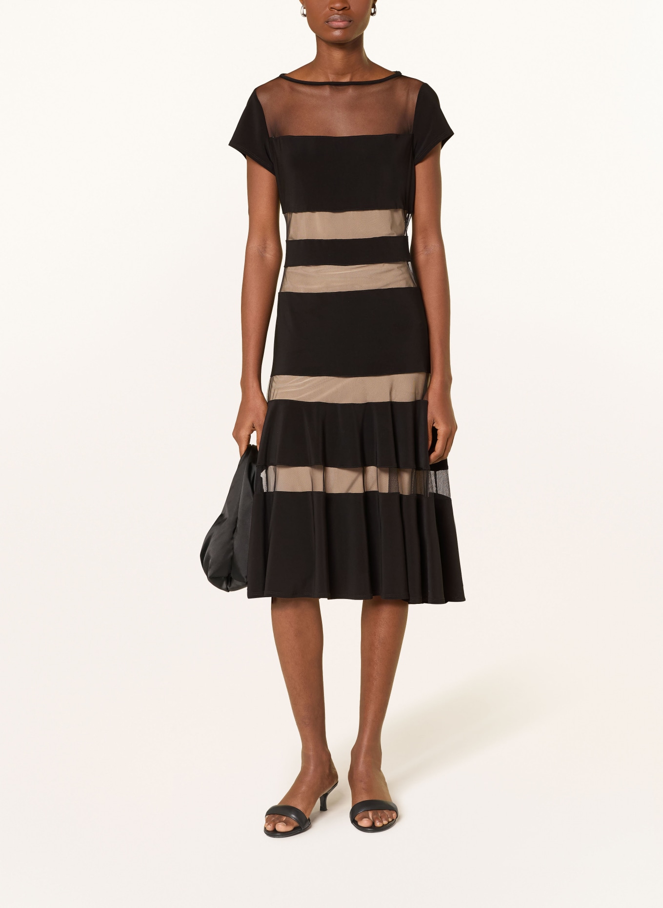 Joseph Ribkoff robe en jersey: NOIR