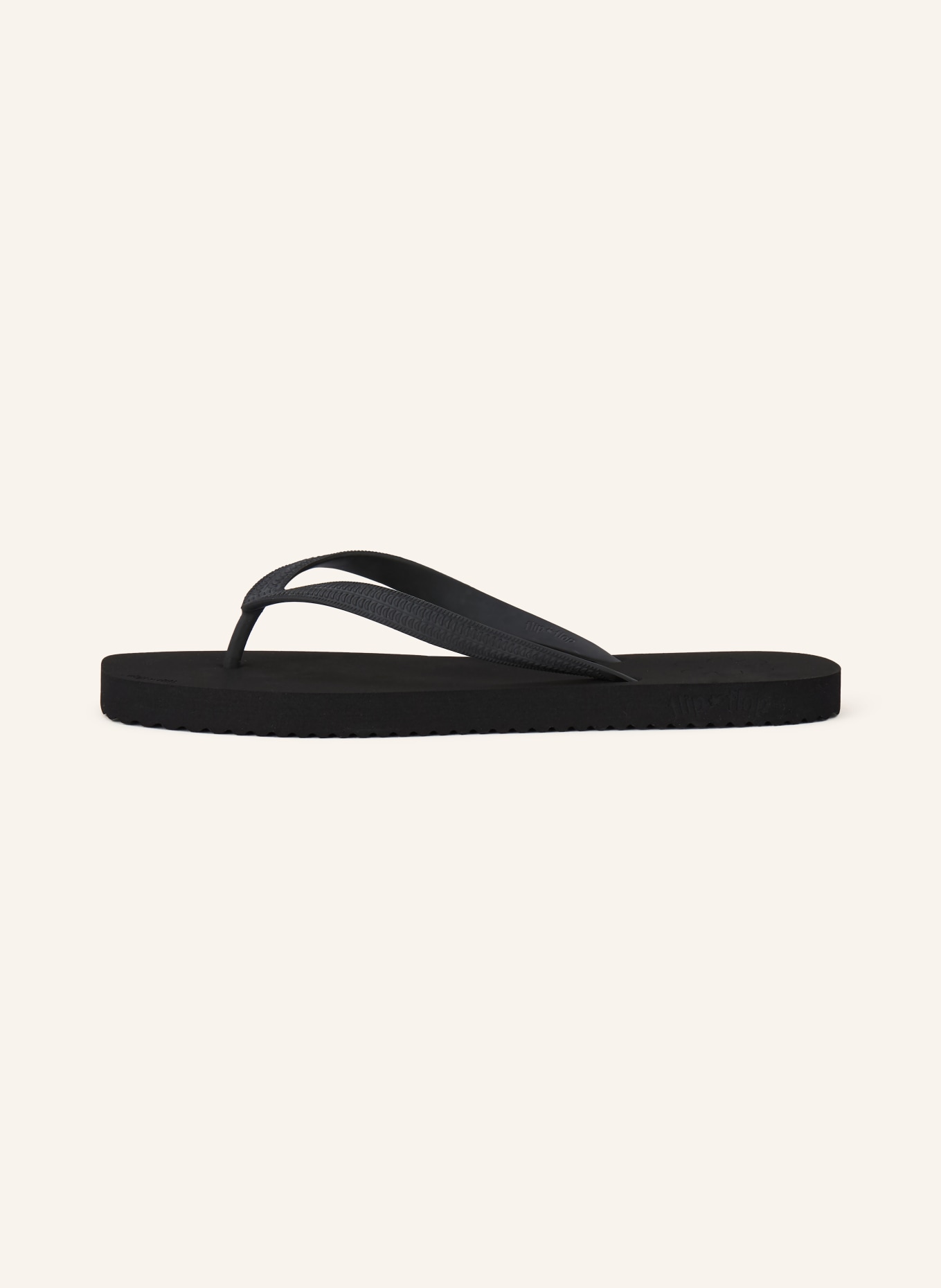 flip*flop Zehentrenner ORIGINALS EDGE: SCHWARZ