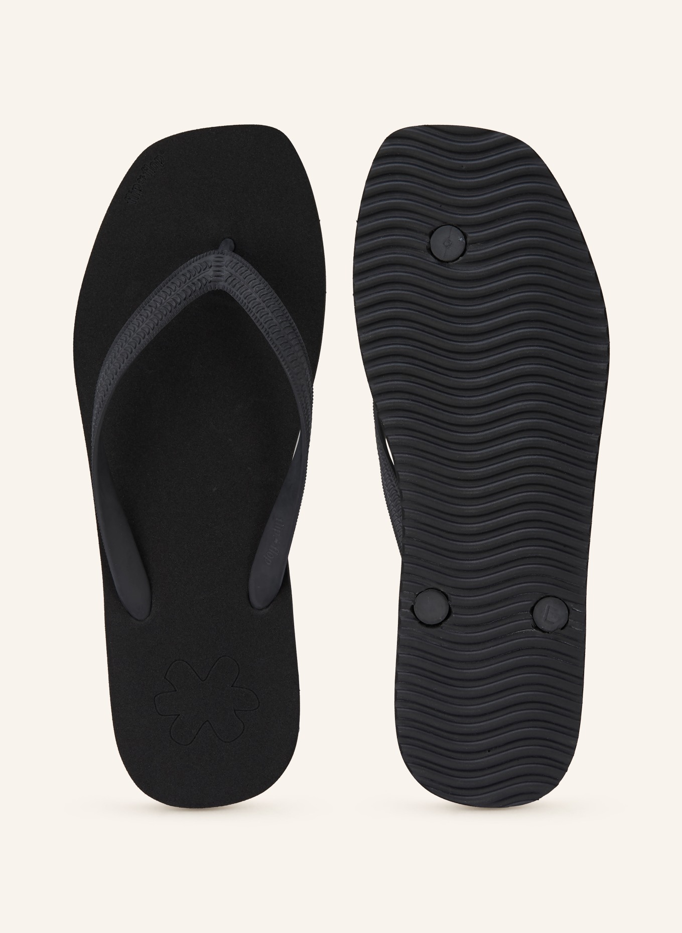 flip*flop Zehentrenner ORIGINALS EDGE: SCHWARZ