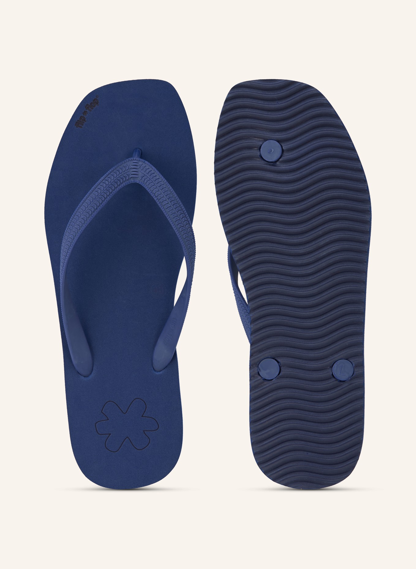 flip*flop Zehentrenner ORIGINALS EDGE: DUNKELBLAU