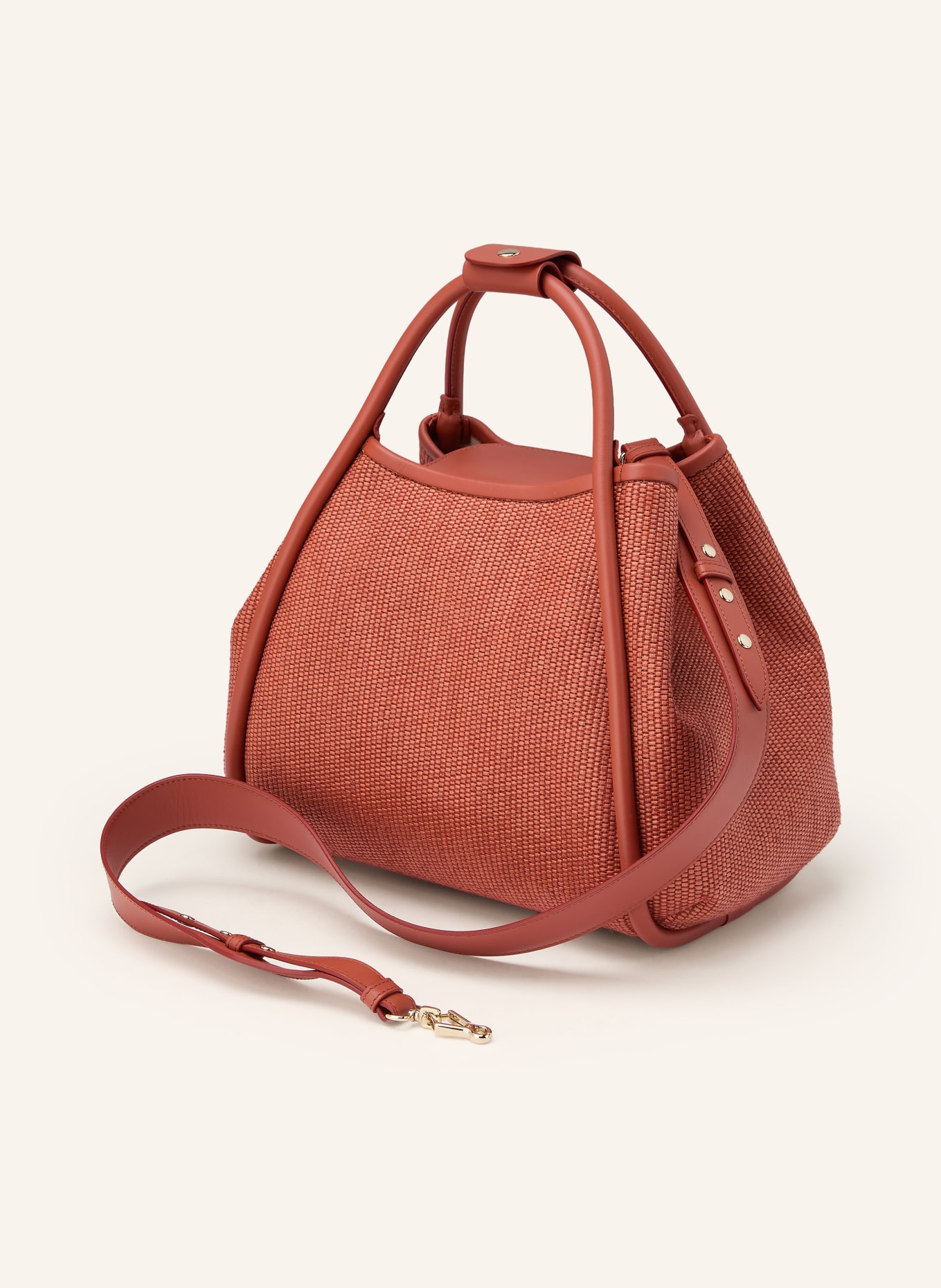 Max Mara Handtasche SUMMARINES: DUNKELORANGE