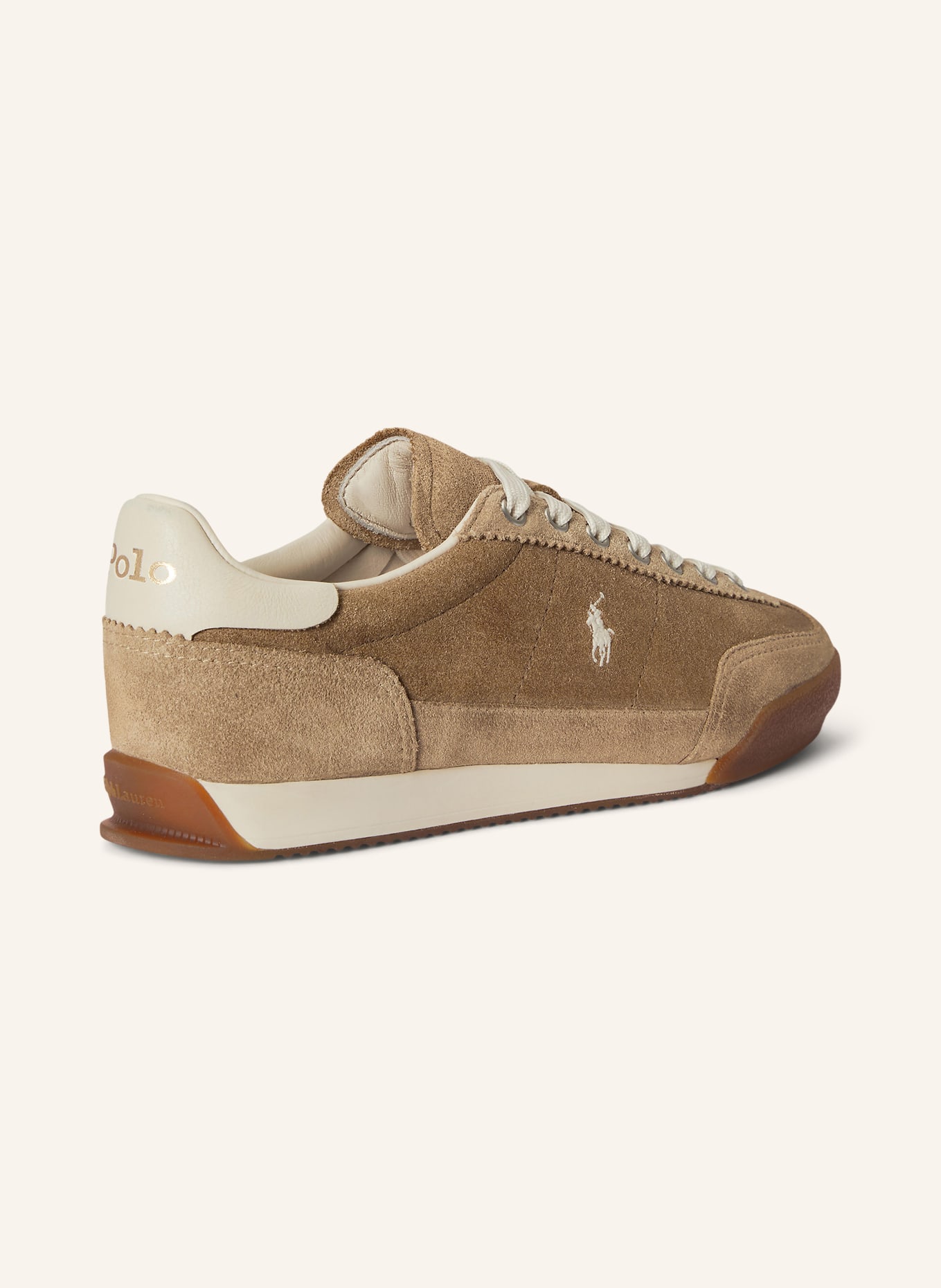 POLO RALPH LAUREN Tenisky HESTER: VELBLOUDÍ / KRÉMOVÁ